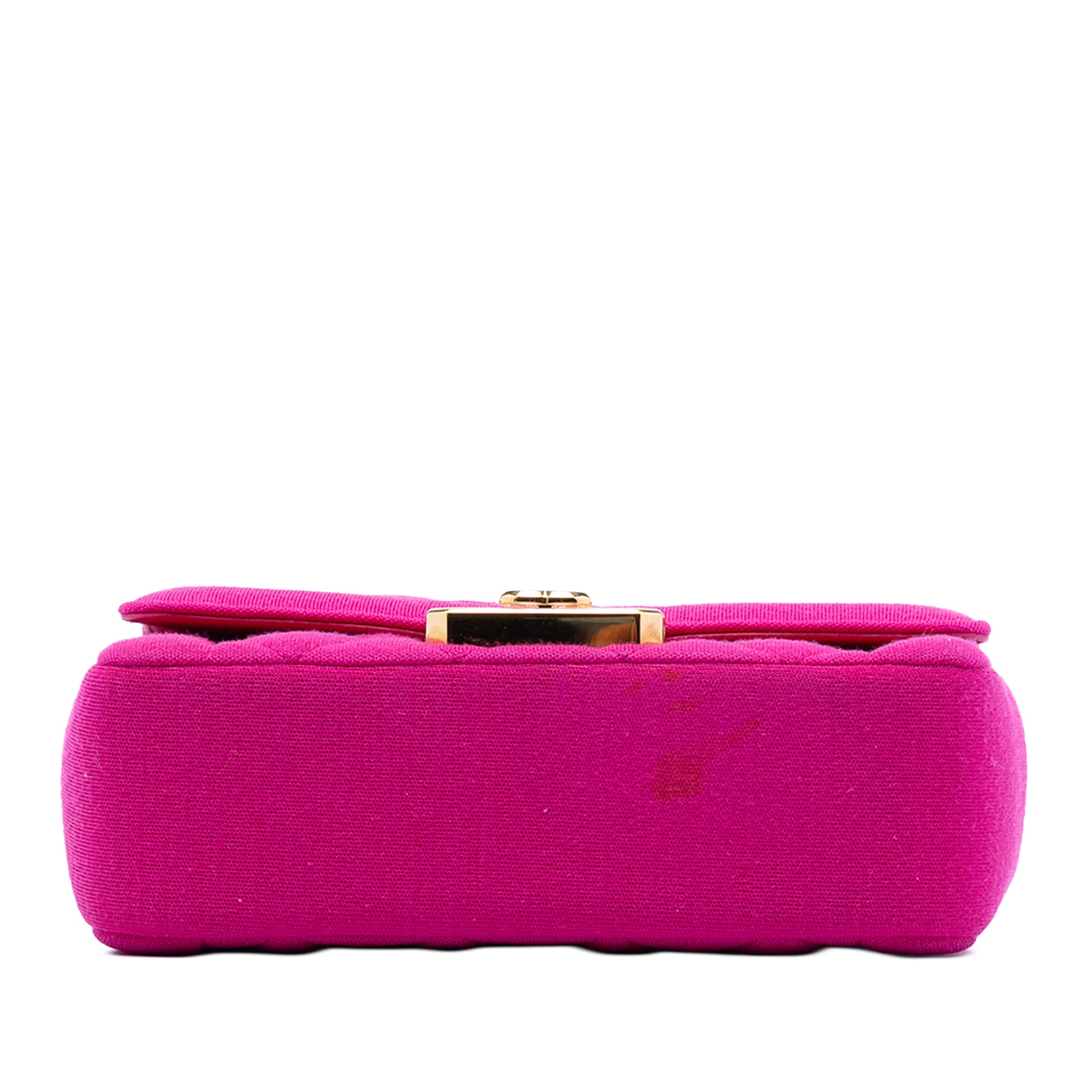 Chanel Mini Quilted Jersey Chic With Me Flap - image 3
