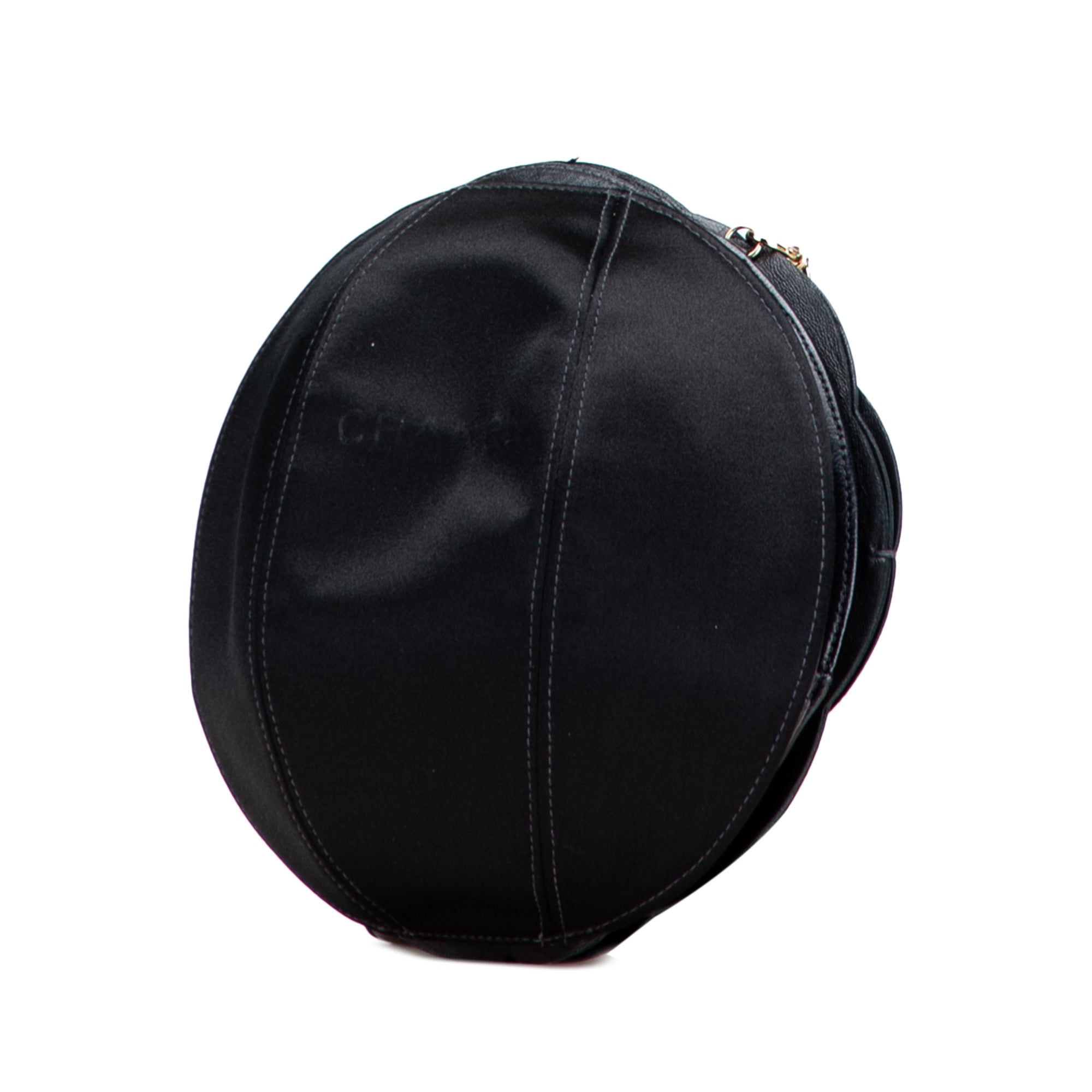 Chanel Lambskin and Satin Camellia Flower Evening Bag - image 2