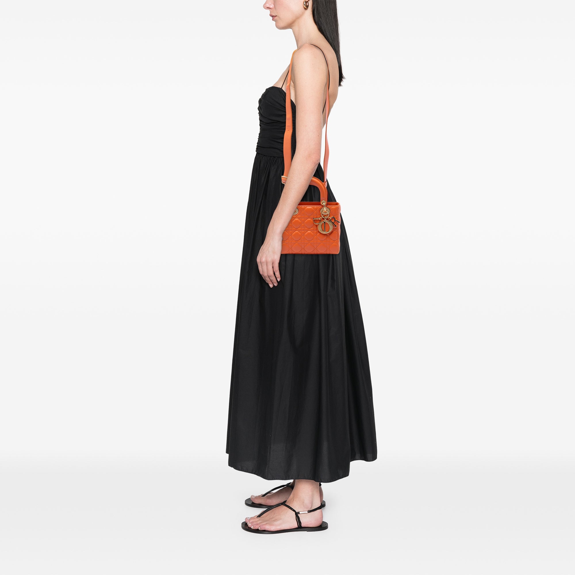 Dior Small Lambskin Cannage MyABCDior Lady Dior - image 6