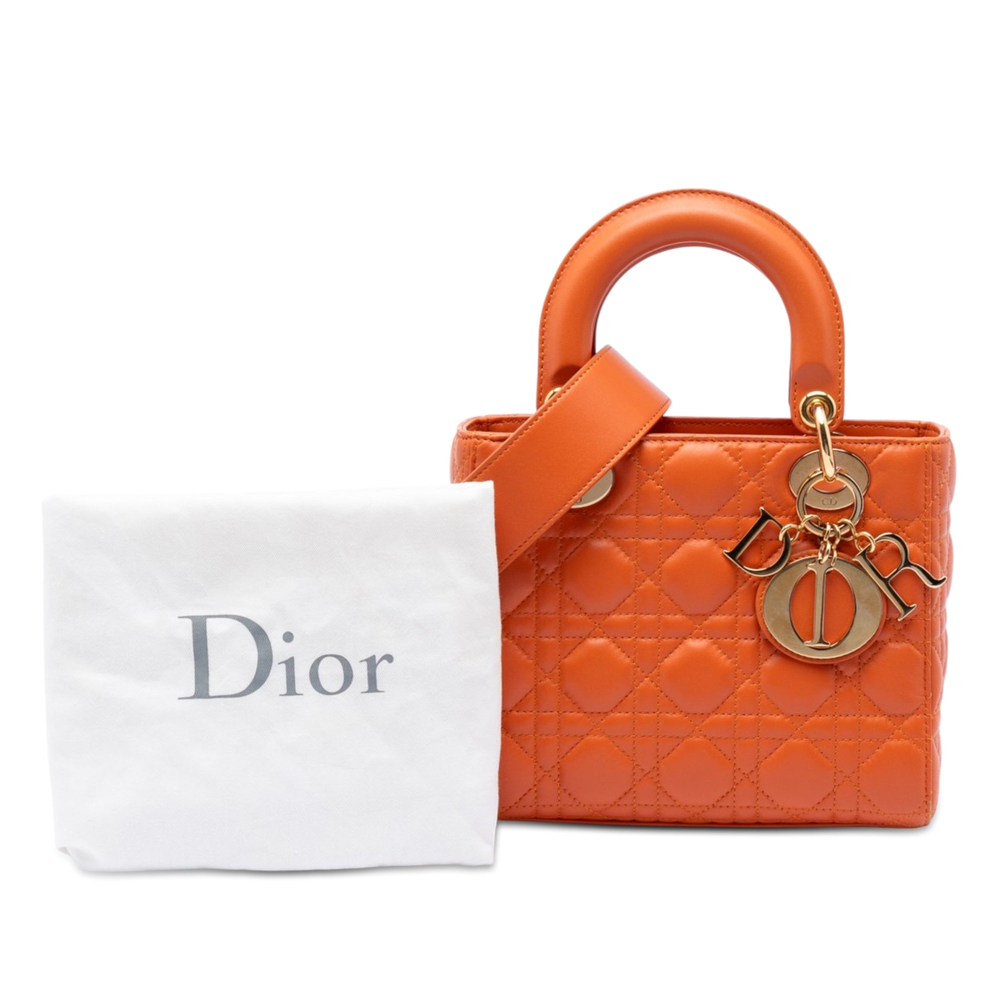 Dior Small Lambskin Cannage MyABCDior Lady Dior - image 7