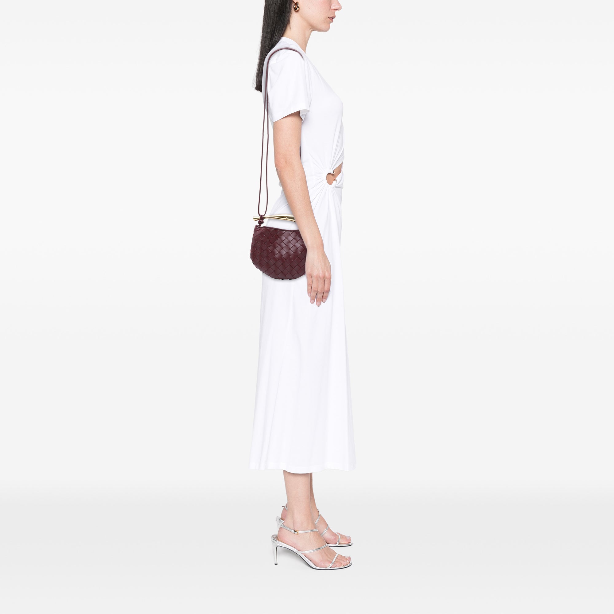 Bottega Veneta Baby Lambskin Intrecciato Sardine Satchel - image 9