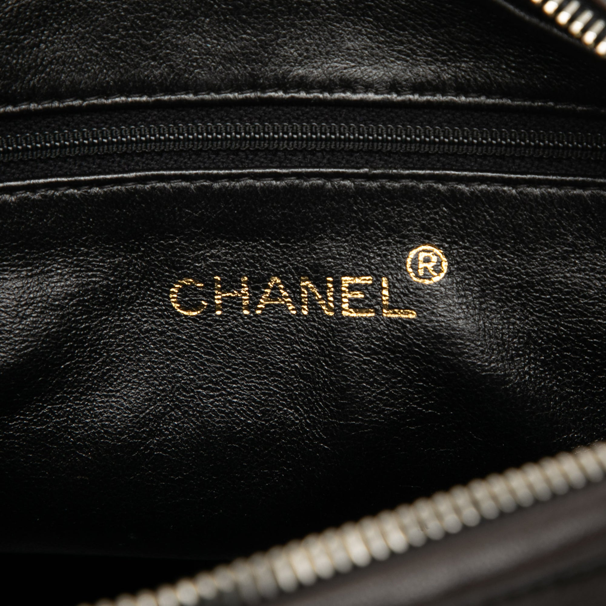 Chanel CC Stitched Lambskin Tassel Flap Crossbody - image 5