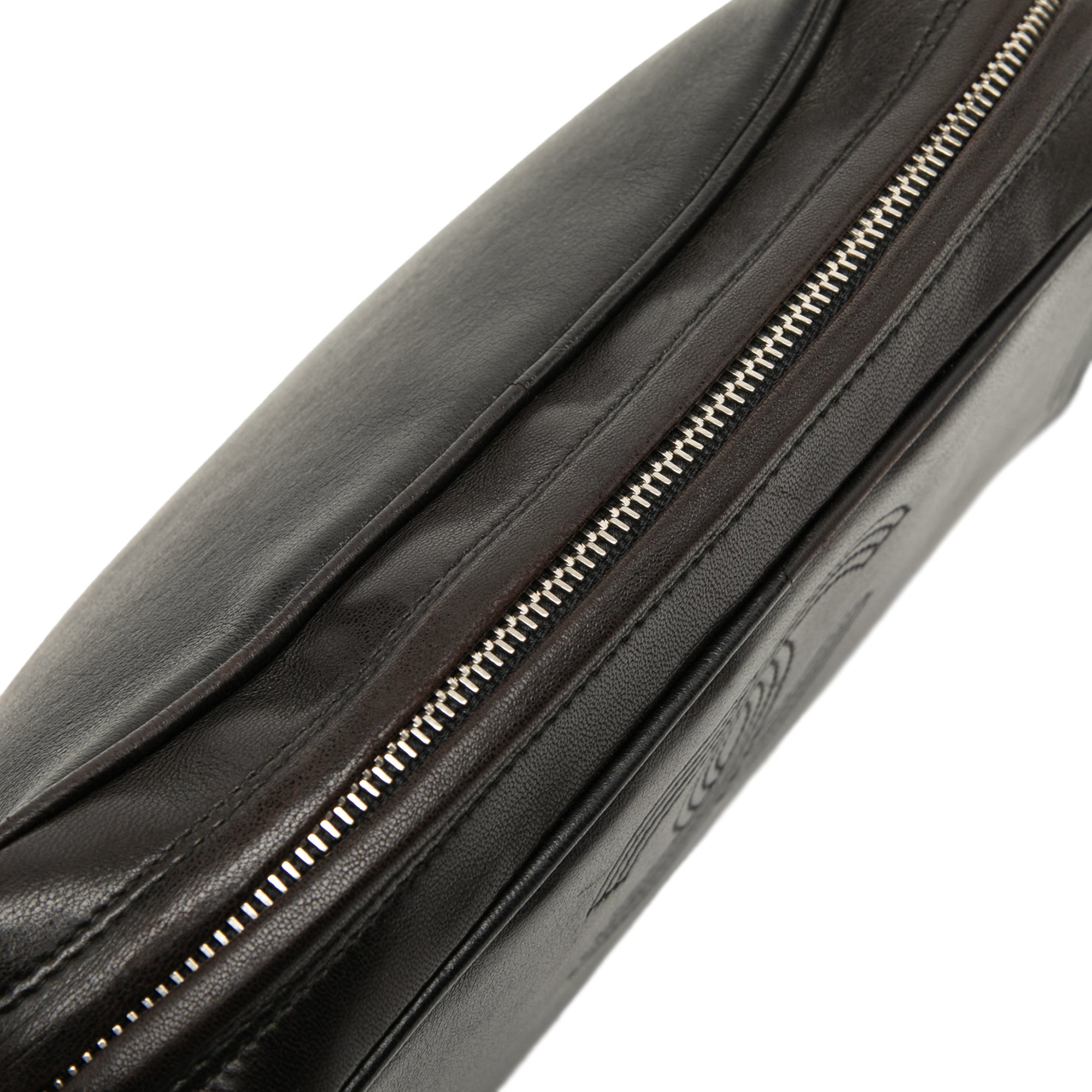 Chanel CC Stitched Lambskin Tassel Flap Crossbody - image 8