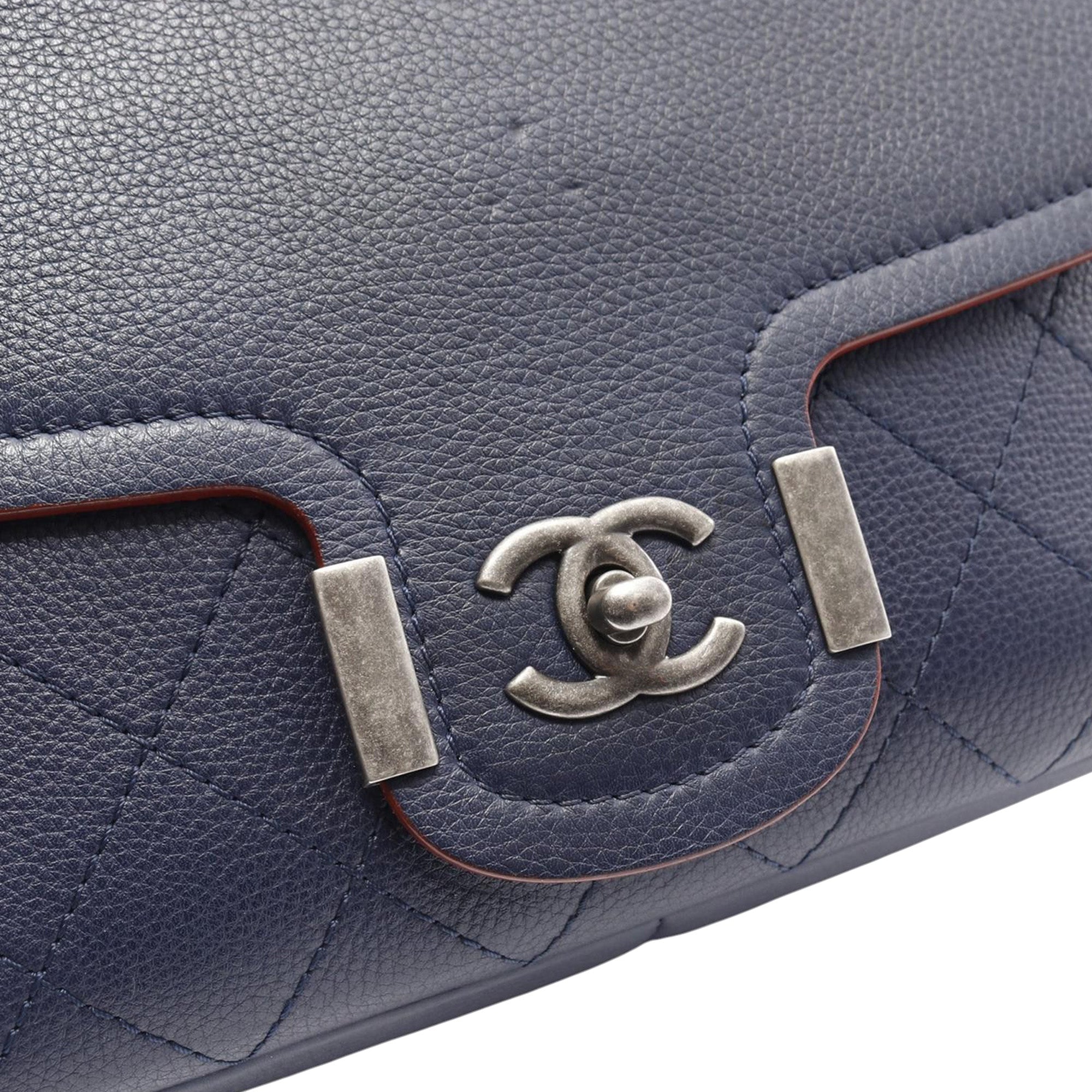 Chanel Paris Greece Calfskin Archi Chic Flap - image 10