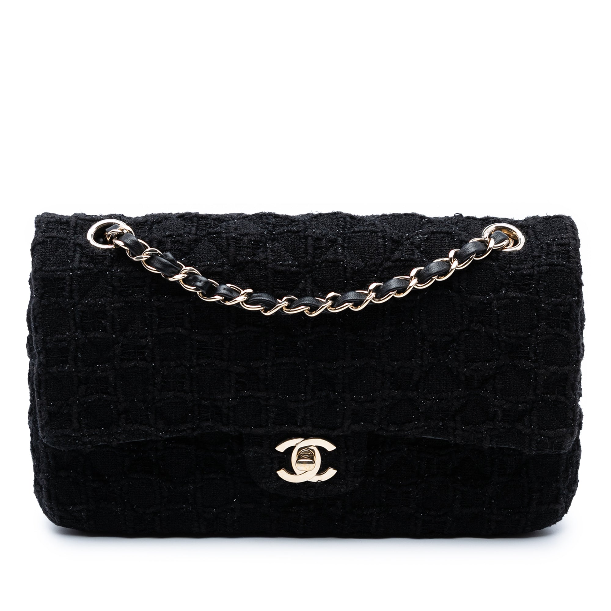 Chanel Medium Classic Tweed Single Flap - image 1