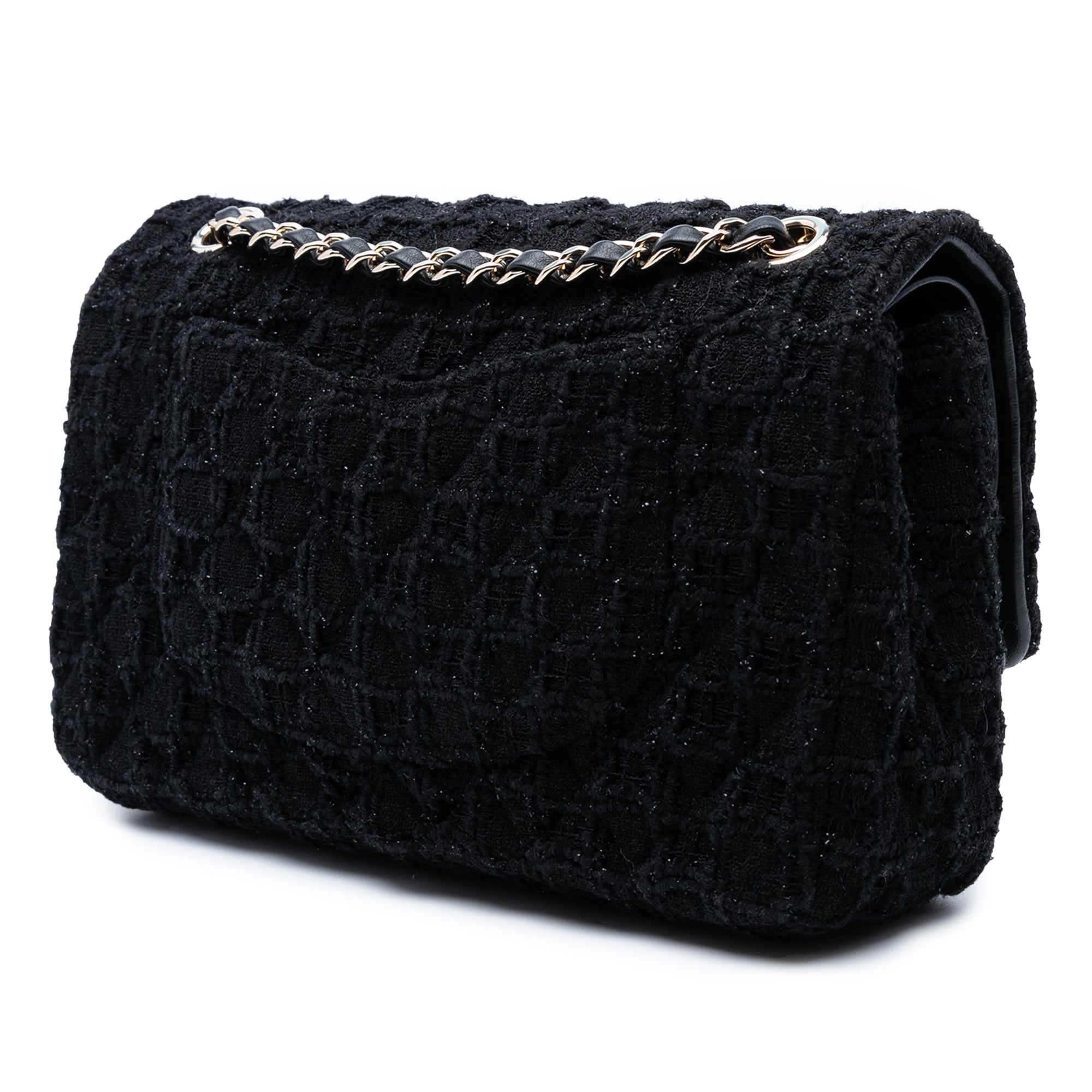 Chanel Medium Classic Tweed Single Flap - image 2