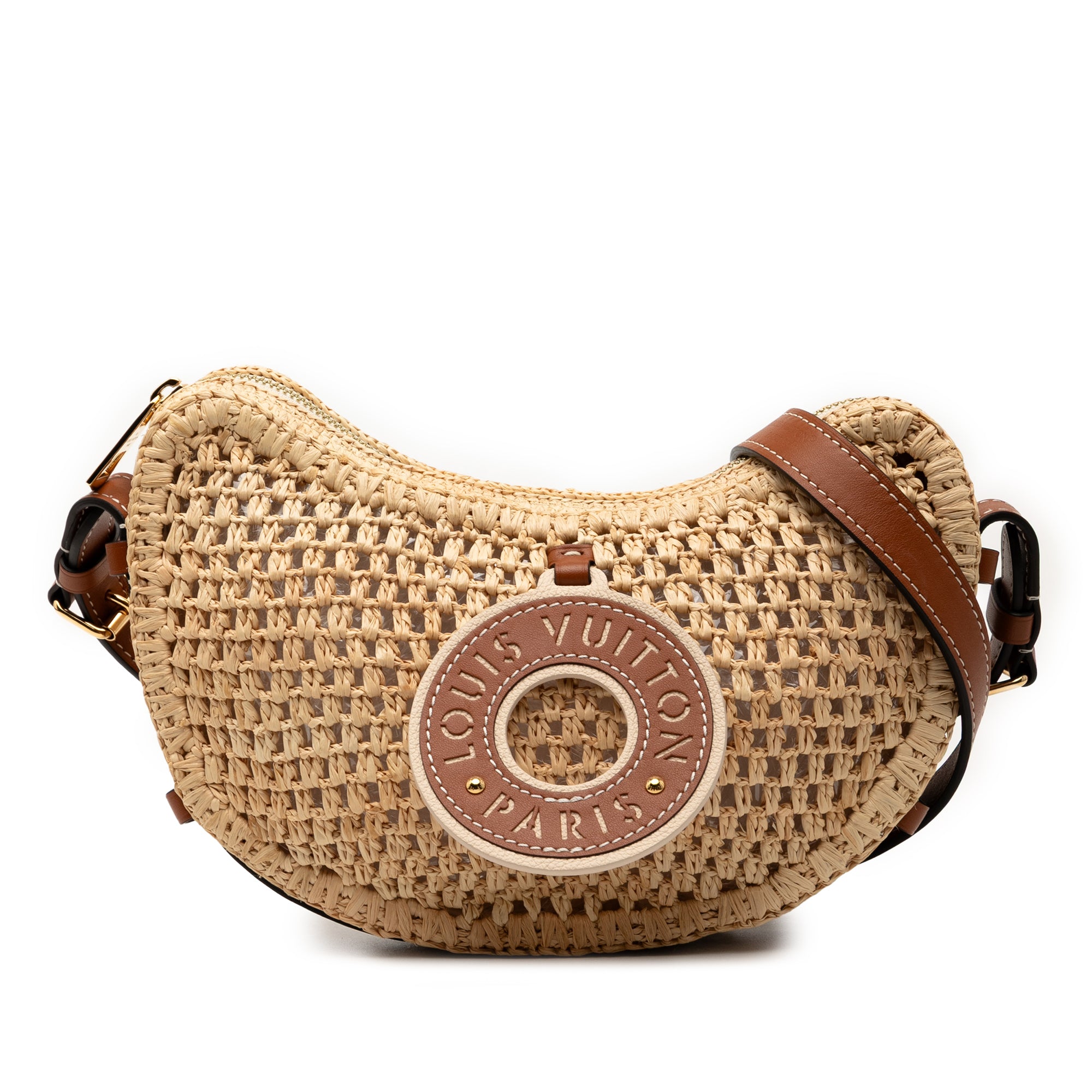 Louis Vuitton Raffia By the Pool Croissant MM - image 1