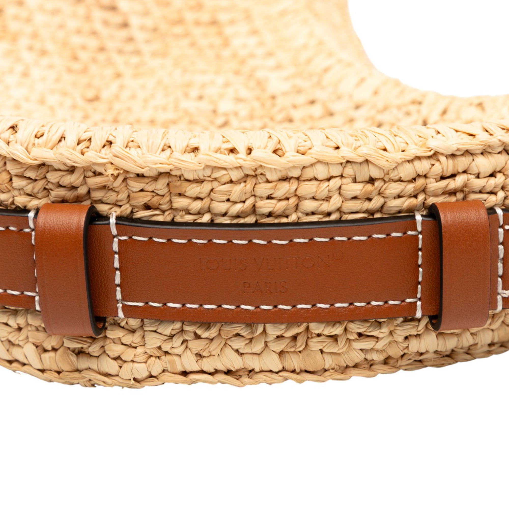 Louis Vuitton Raffia By the Pool Croissant MM - image 6