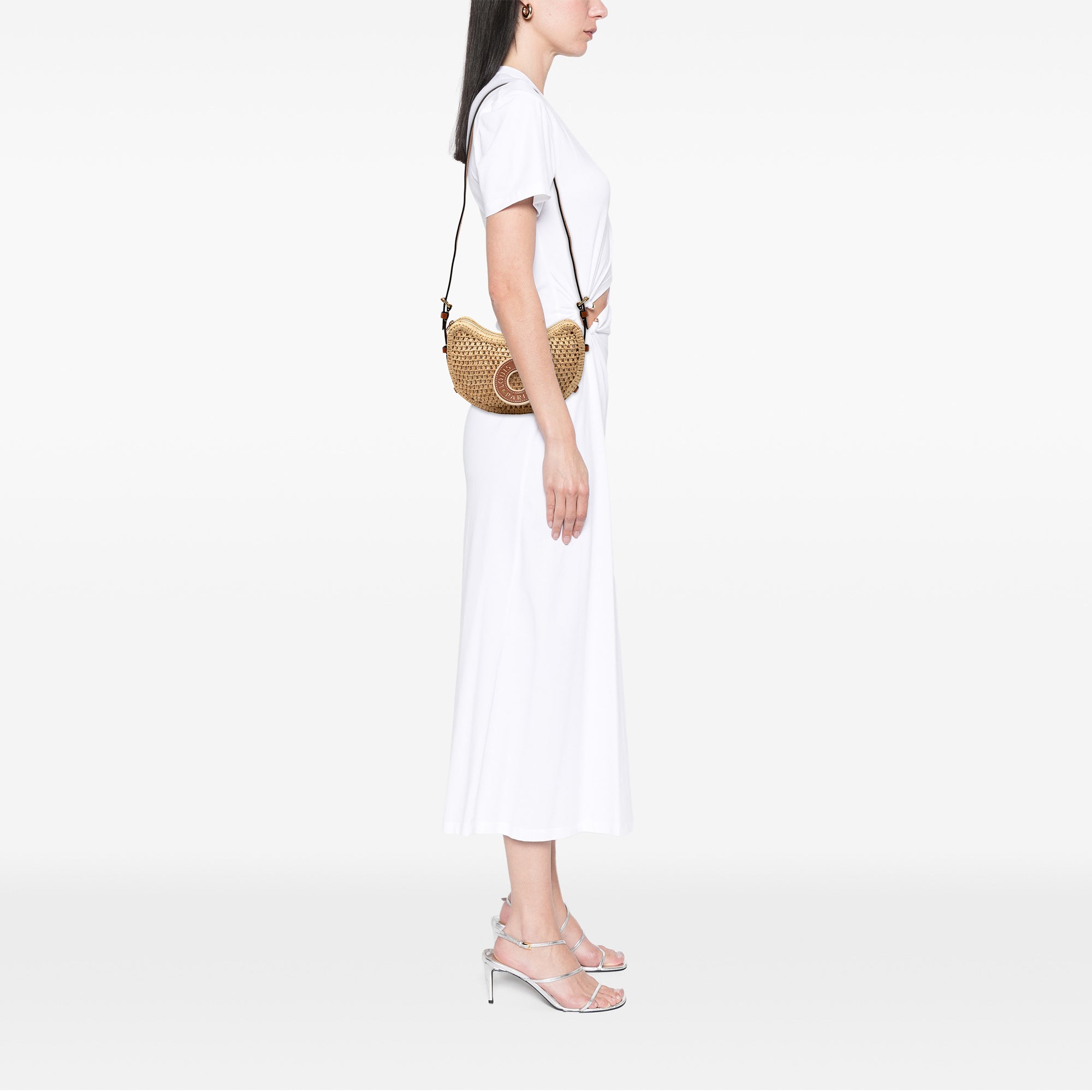 Louis Vuitton Raffia By the Pool Croissant MM - image 7