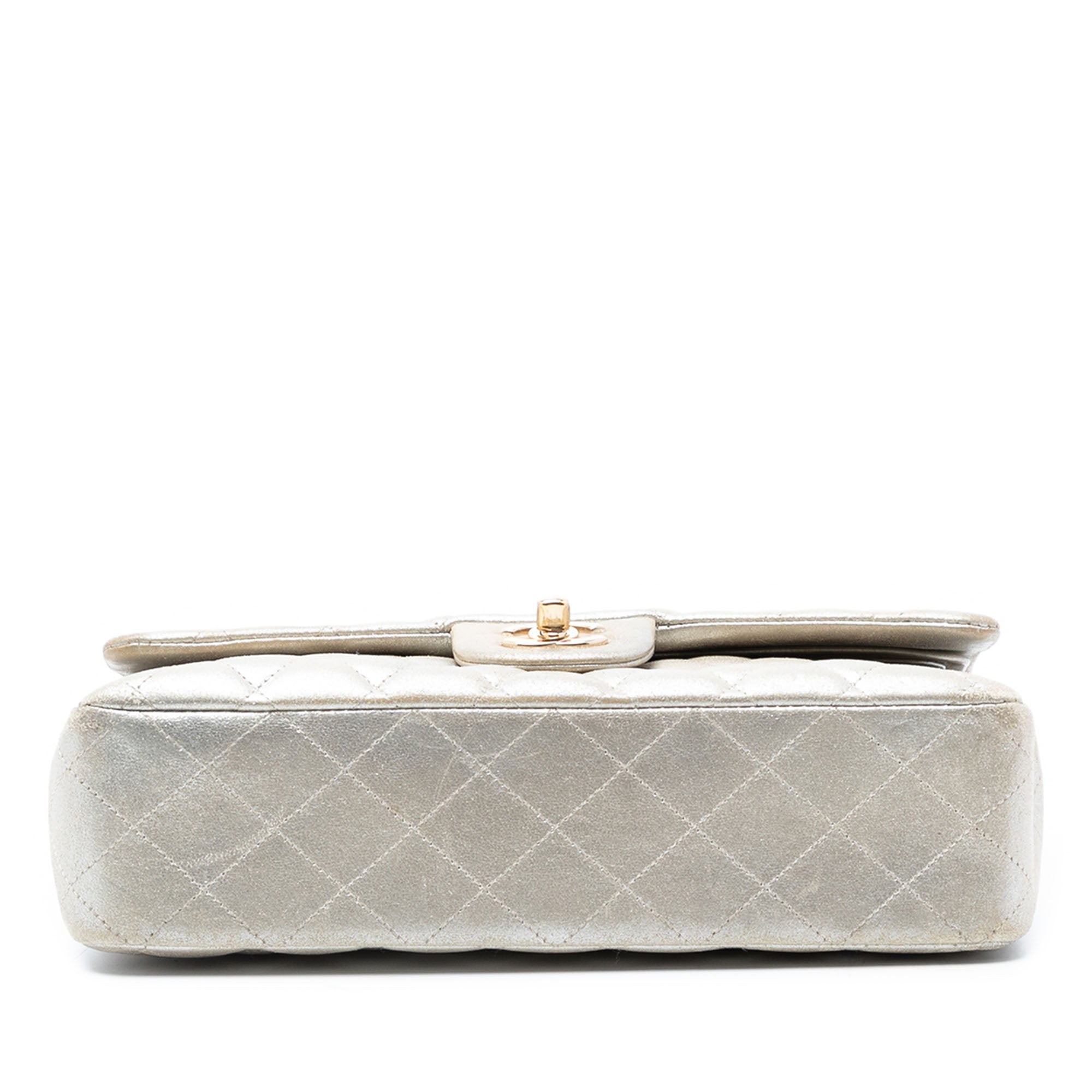 Chanel Medium Classic Iridescent Lambskin Double Flap - image 3