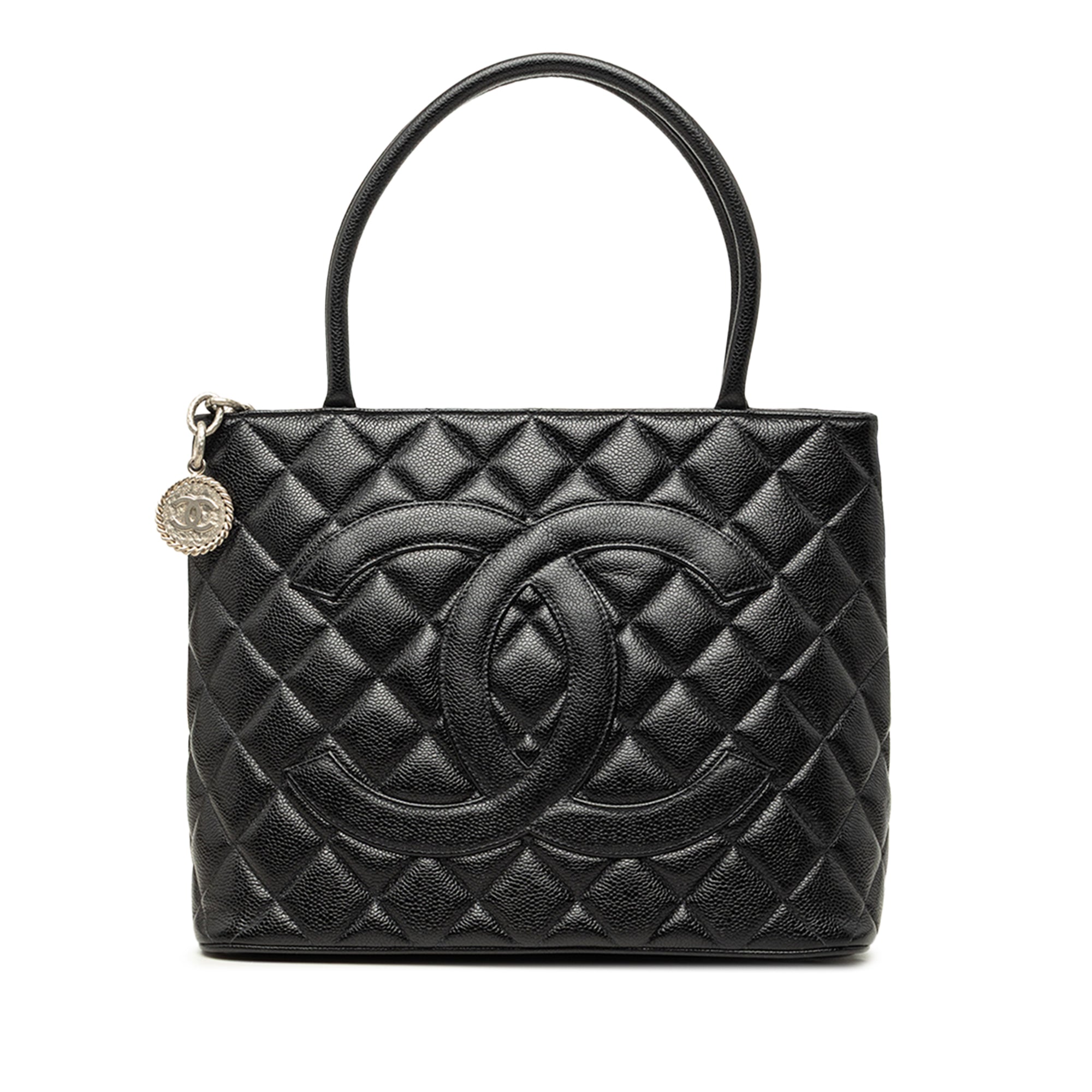 Chanel Caviar Medallion Tote - image 1