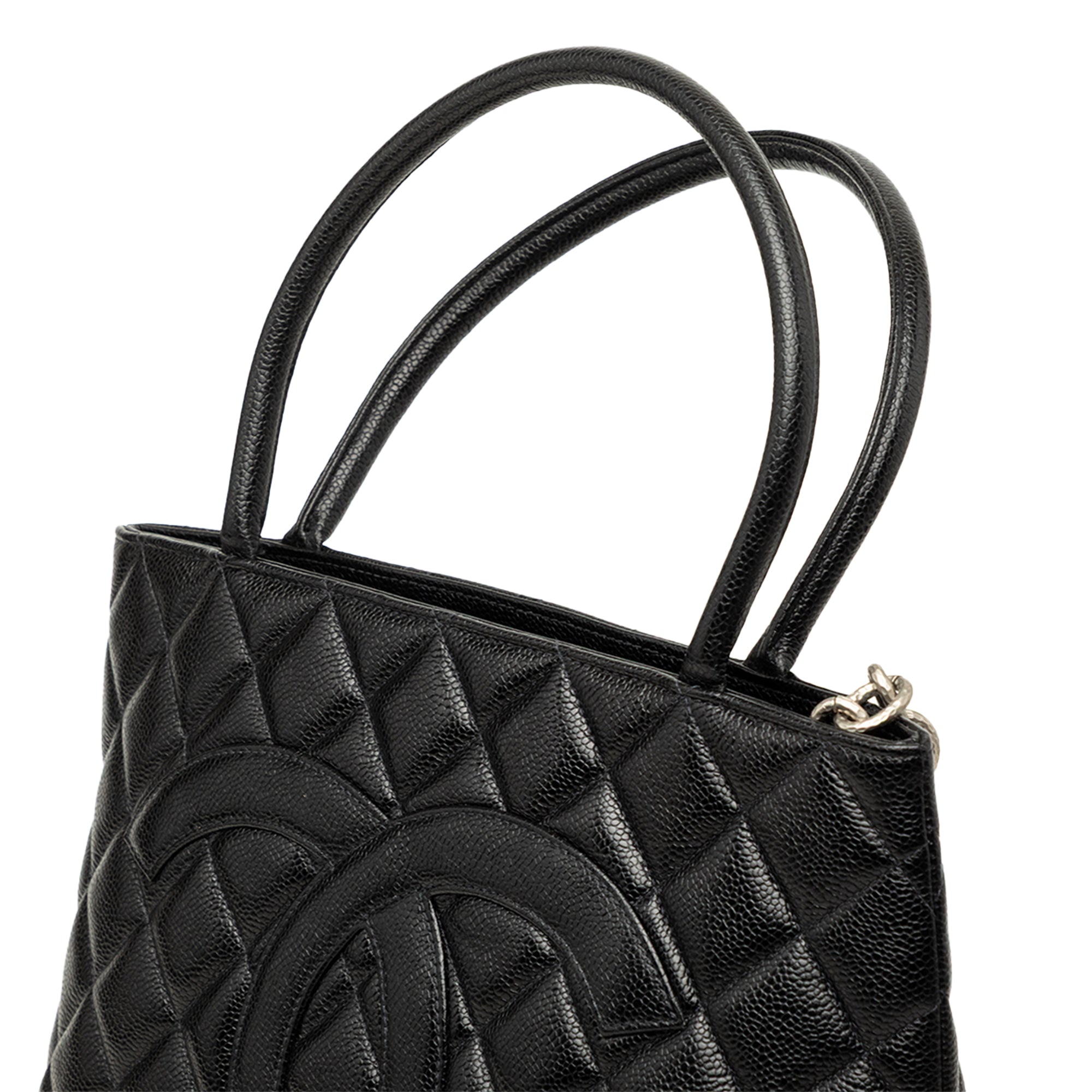 Chanel Caviar Medallion Tote - image 6