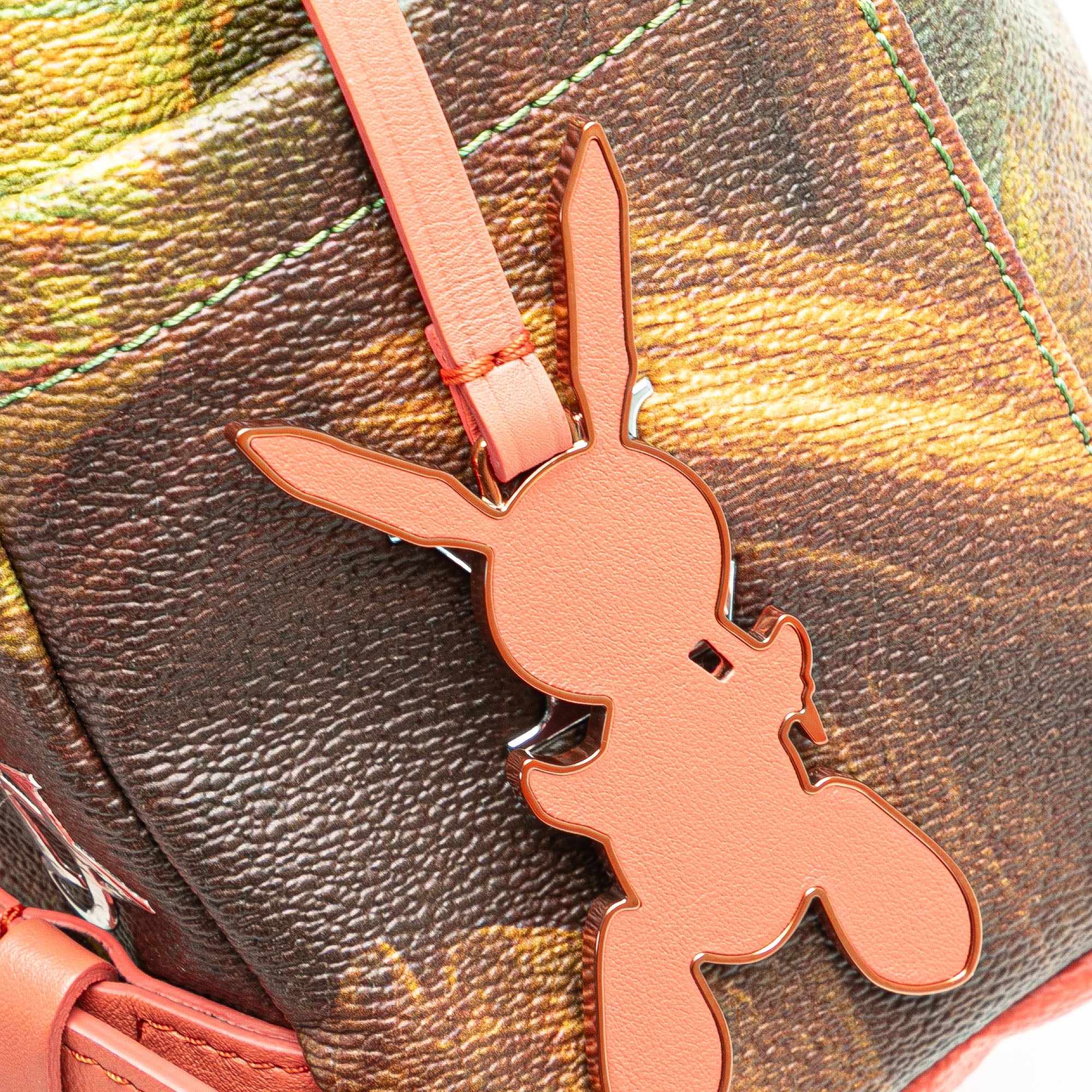 Louis Vuitton Jeff Koons Masters Collection Da Vinci Palm Springs Backpack - image 11