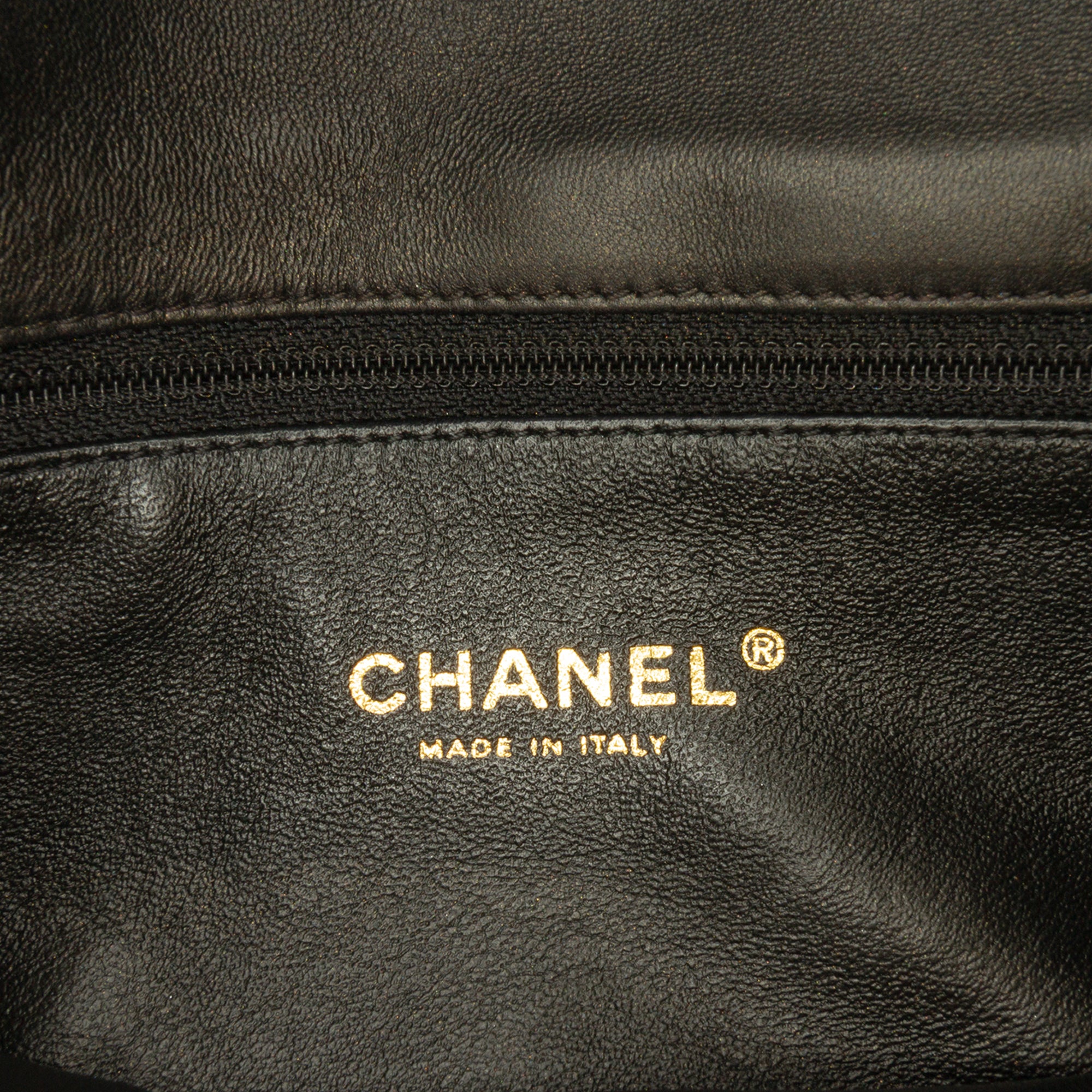 Chanel Small Quilted Iridescent Calfskin Crystal Single Flap - image 5