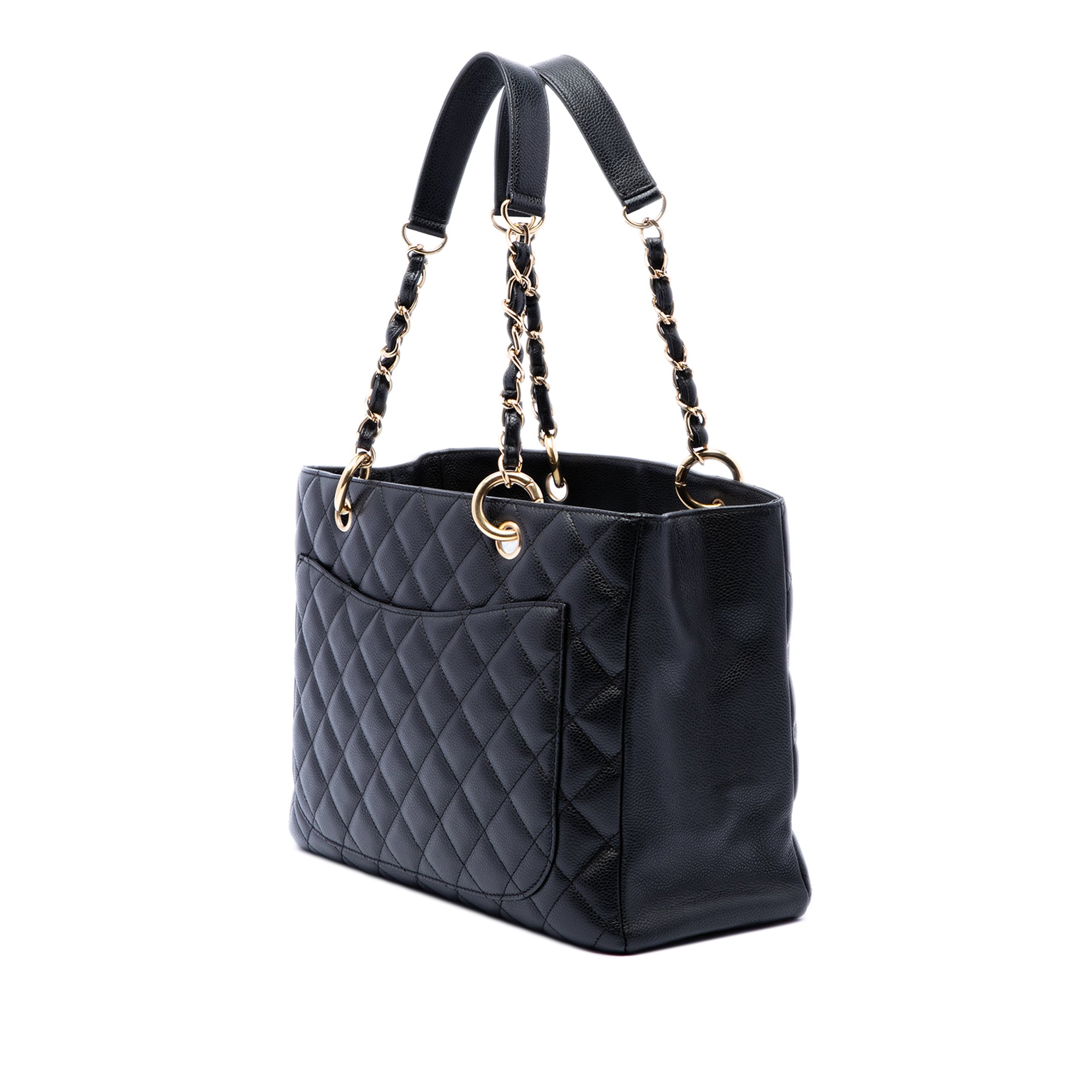 Chanel Caviar Grand Shopping Tote - image 2