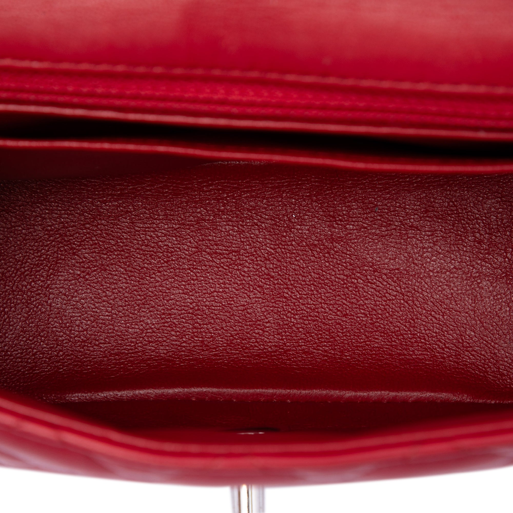 Chanel Mini Square Classic Lambskin Single Flap - image 4