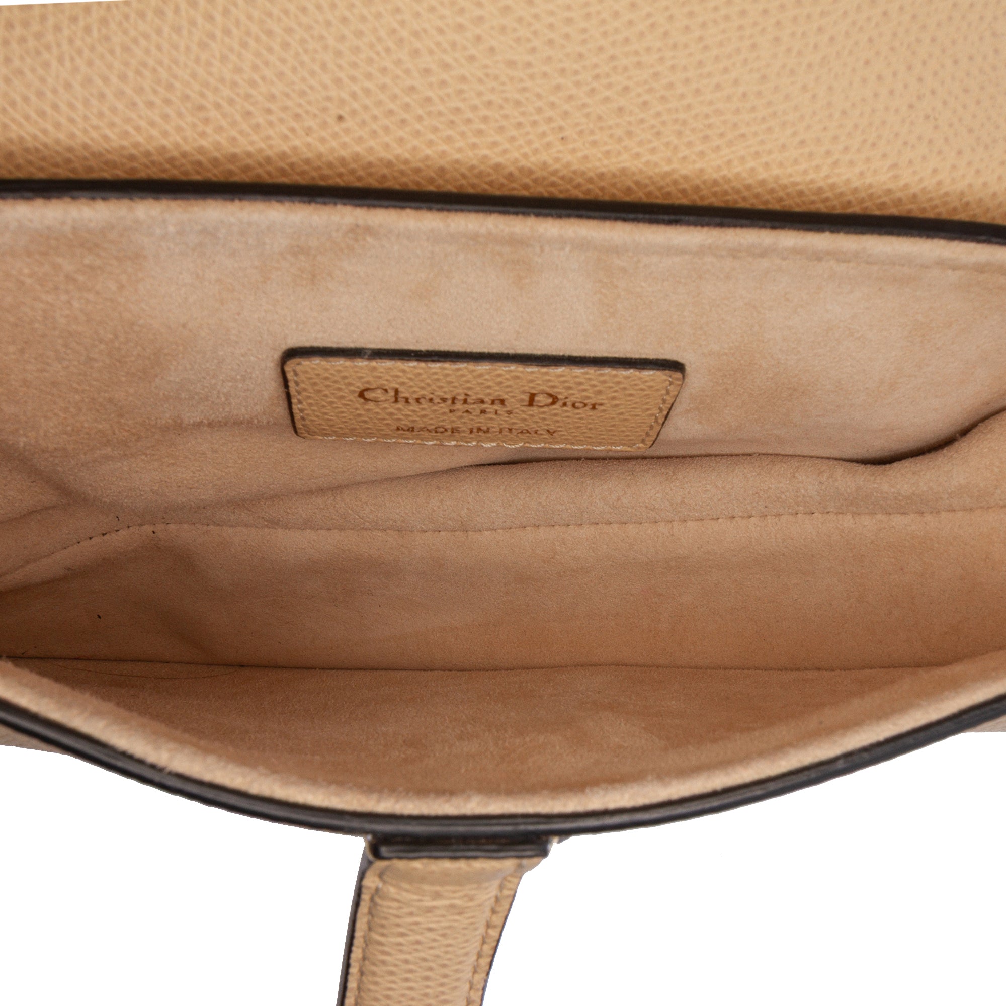 Dior Mini Grained Calfskin Saddle Bag - image 4
