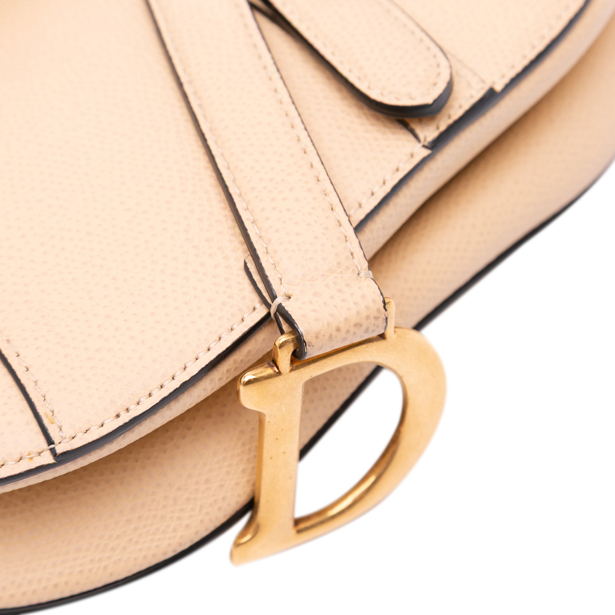 Dior Mini Grained Calfskin Saddle Bag - image 7