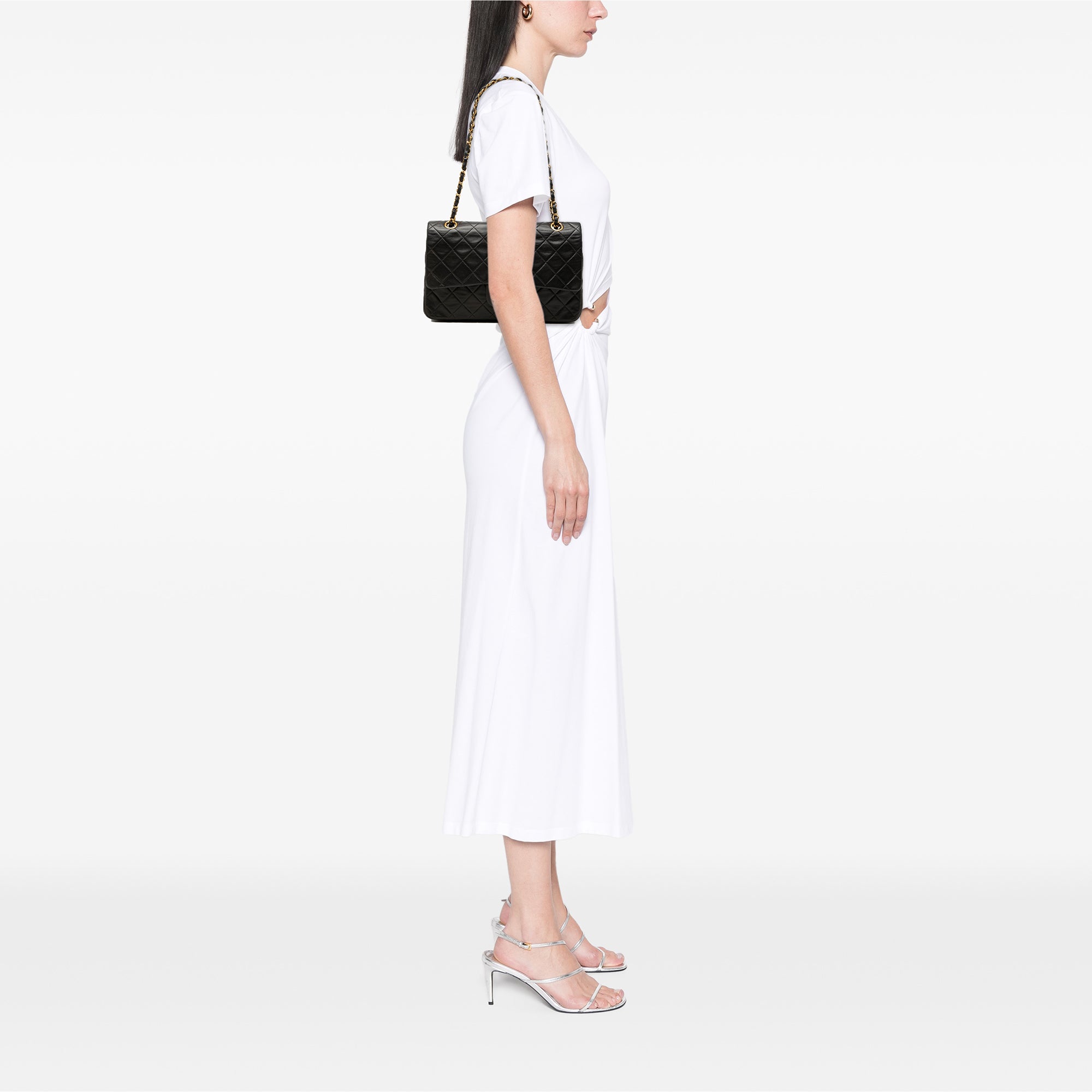 Chanel Medium Classic Lambskin Double Flap - image 6