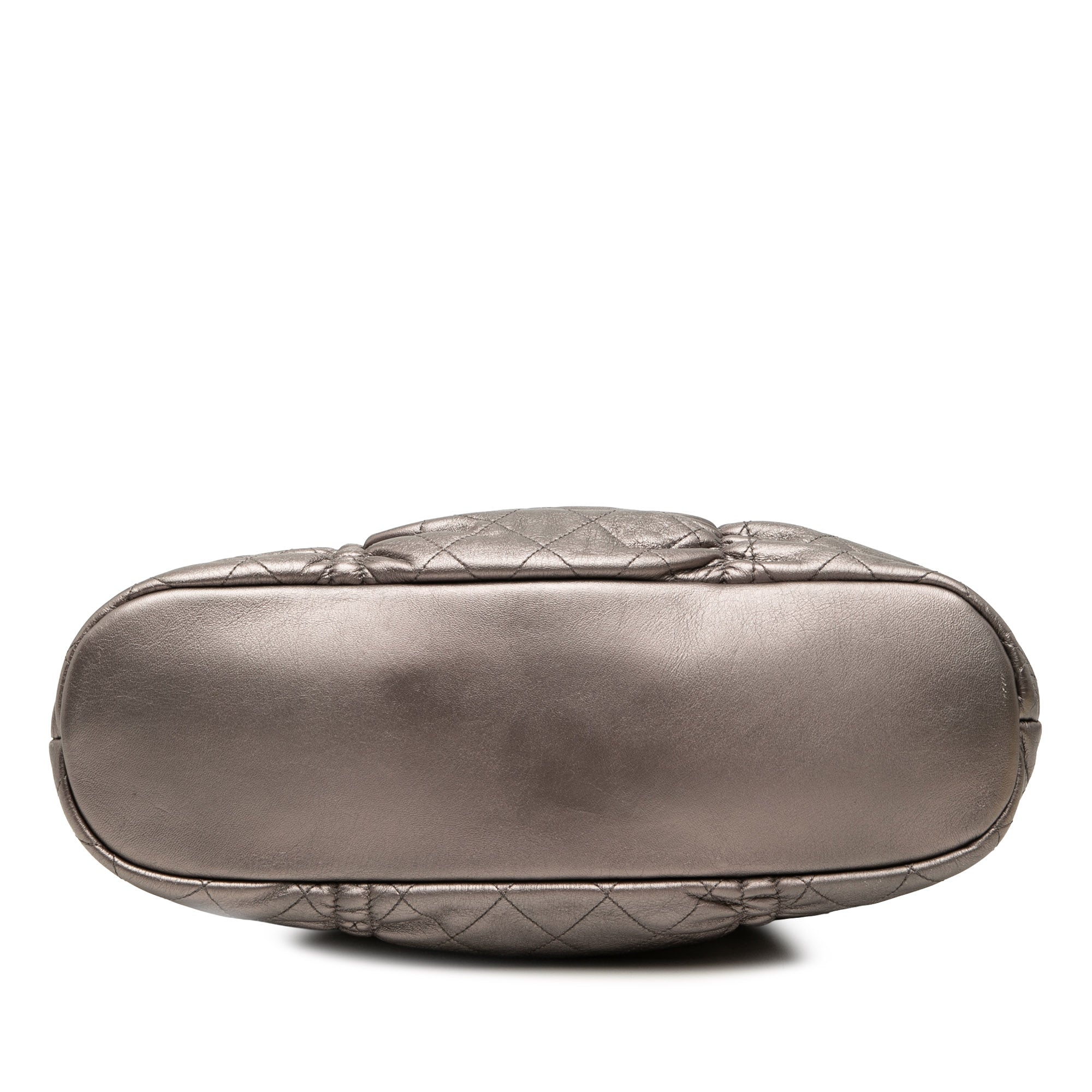 Chanel Quilted Metallic Lambskin Sharpei Flap - image 3