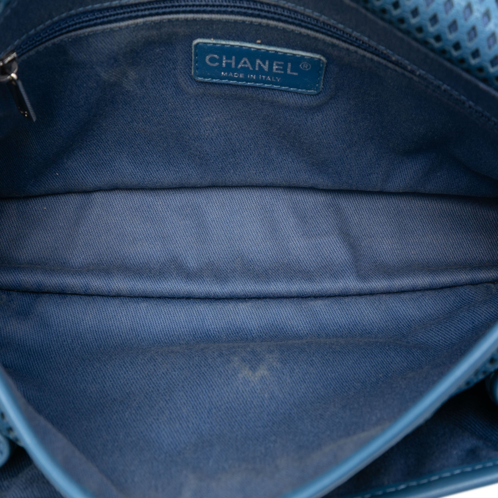 Chanel Medium Perforated Calfskin Up In The Air Flap - image 4