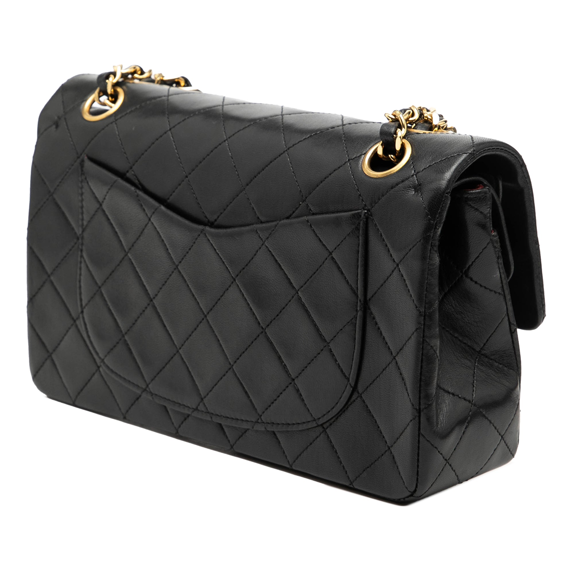 Chanel Small Classic Lambskin Double Flap - image 2
