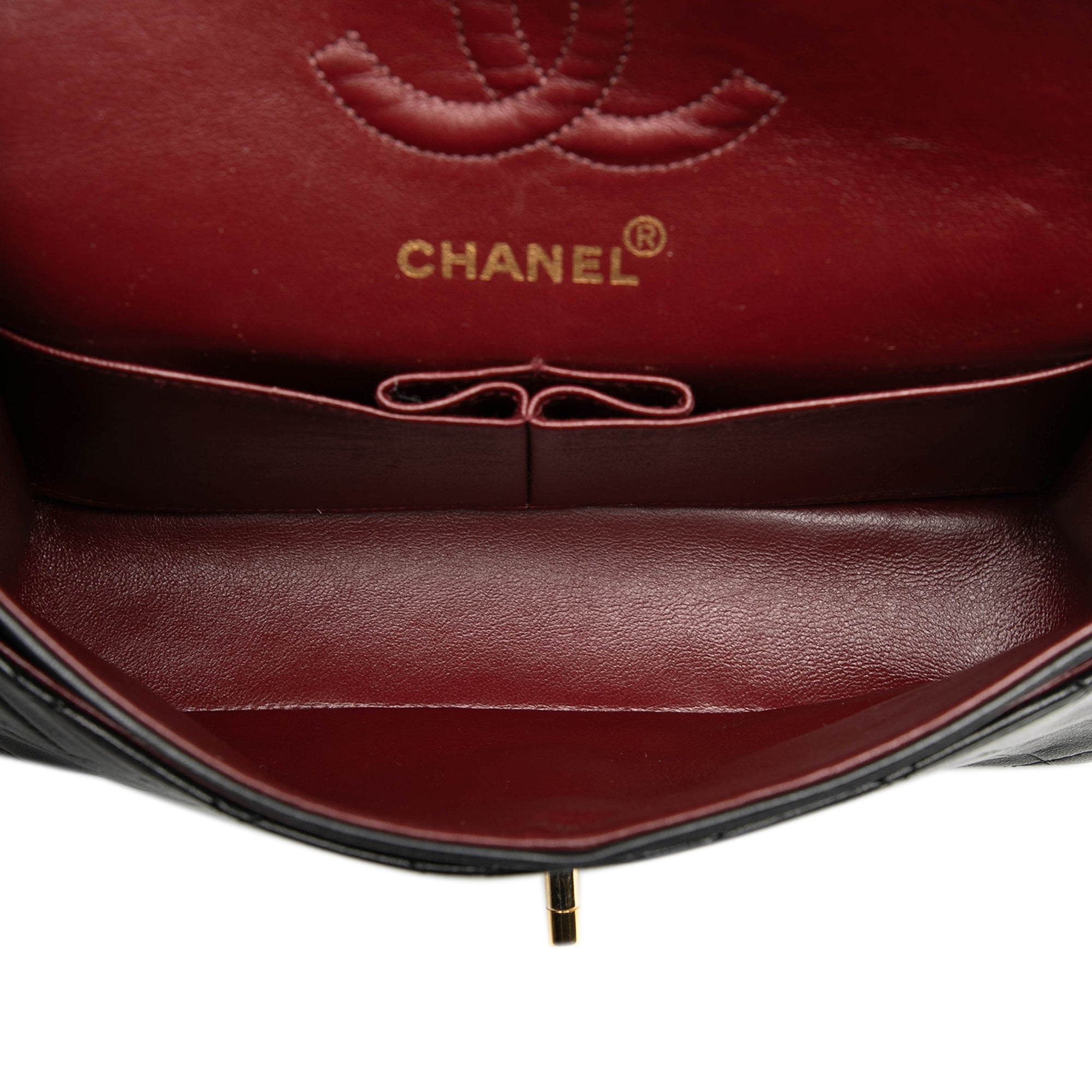 Chanel Small Classic Lambskin Double Flap - image 4
