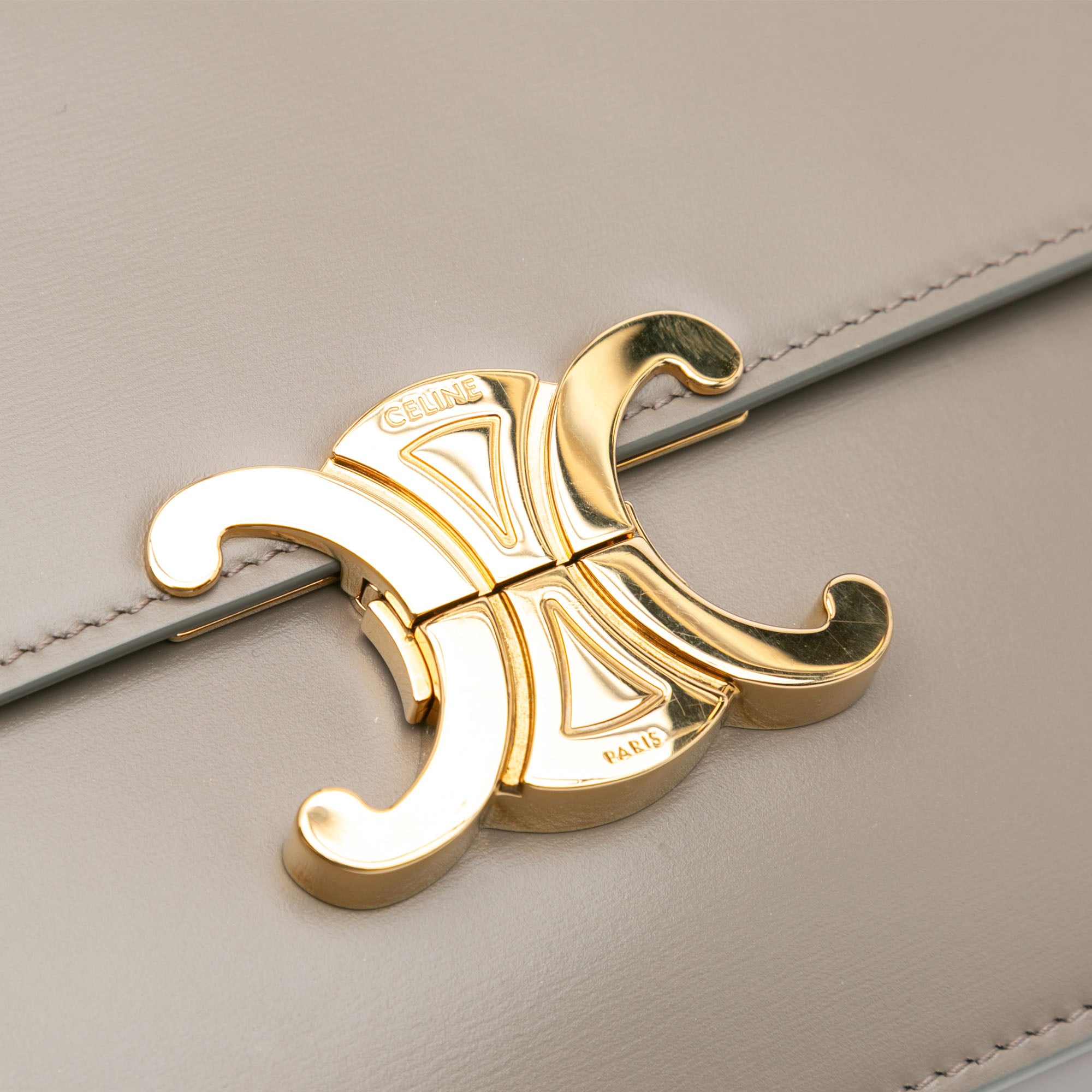 Celine Classique Shiny Calfskin Triomphe Crossbody - image 6