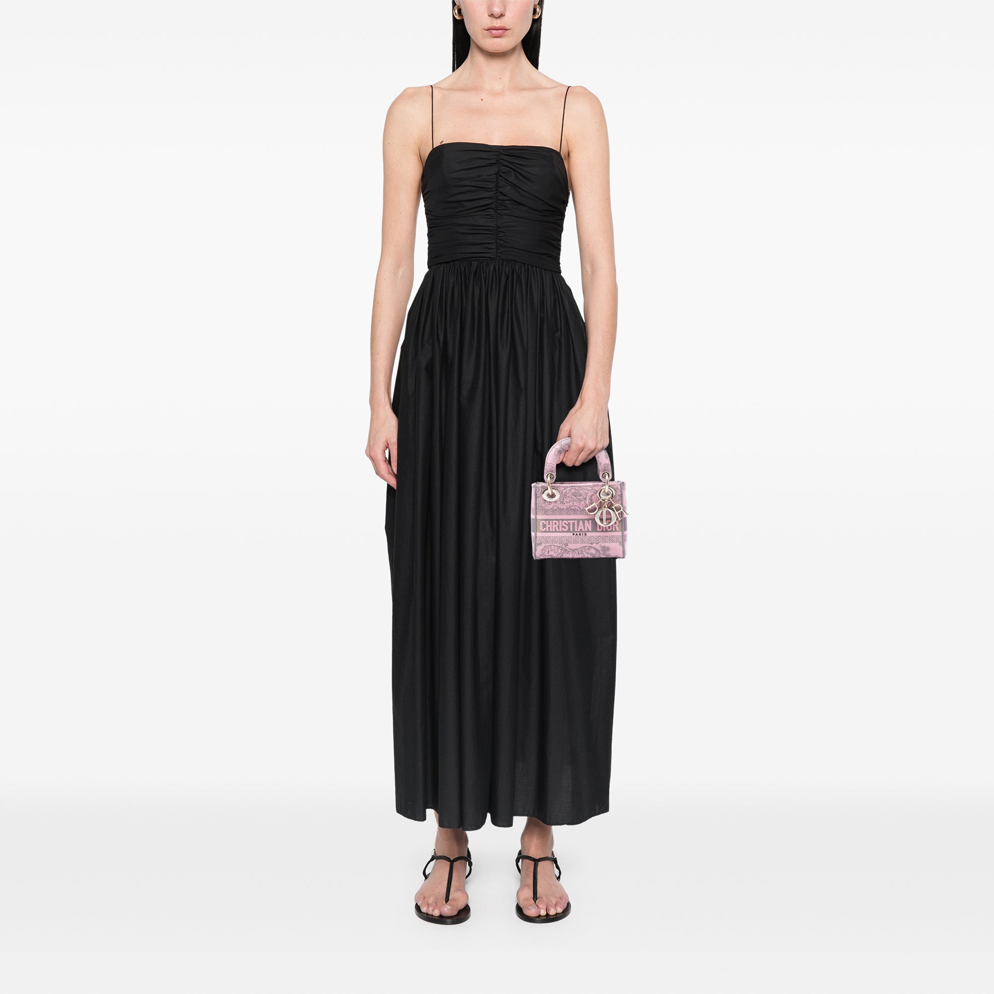 Dior Mini Embroidered Canvas Toile De Jouy Lady D Lite - image 5