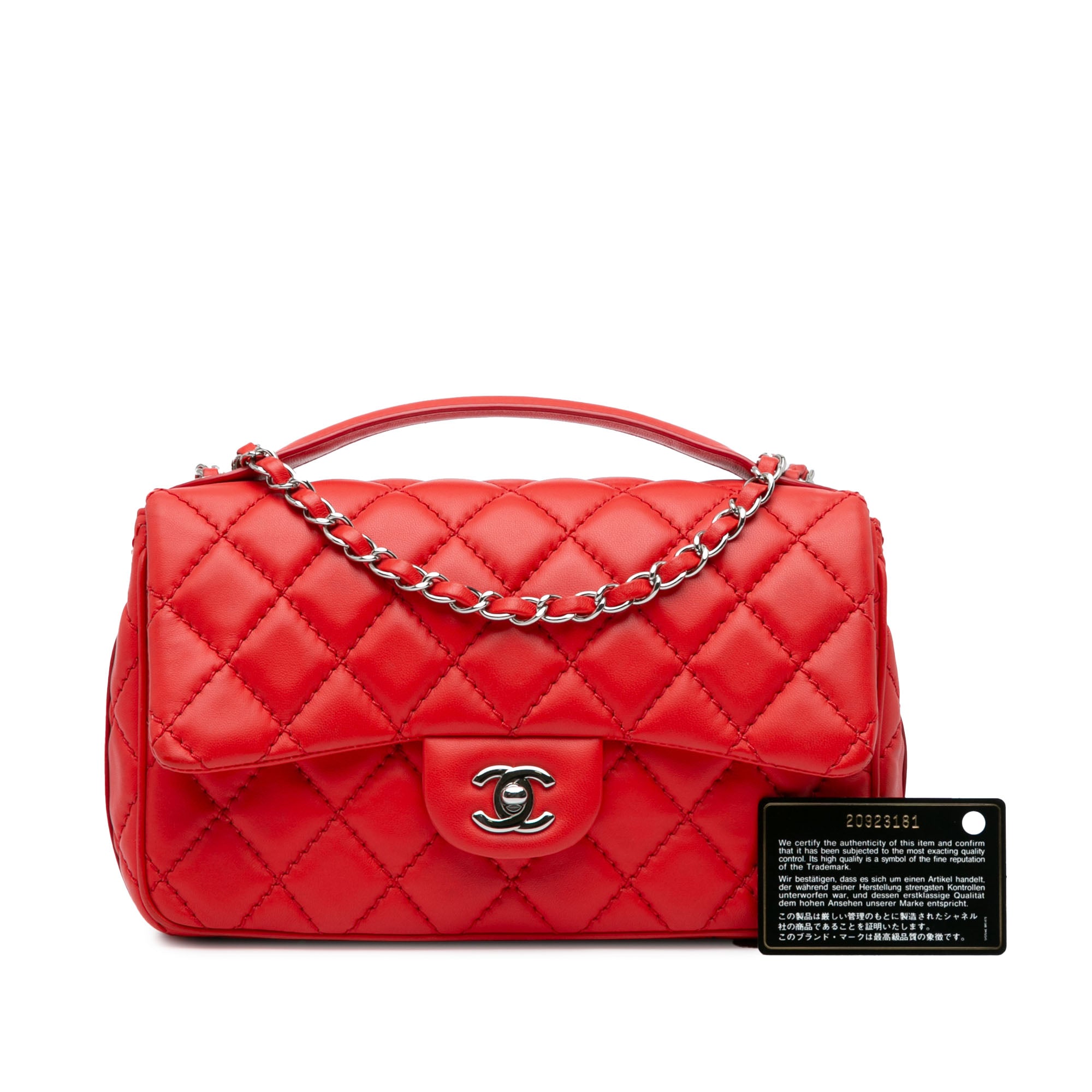 Chanel Medium Easy Carry Flap Satchel - image 10