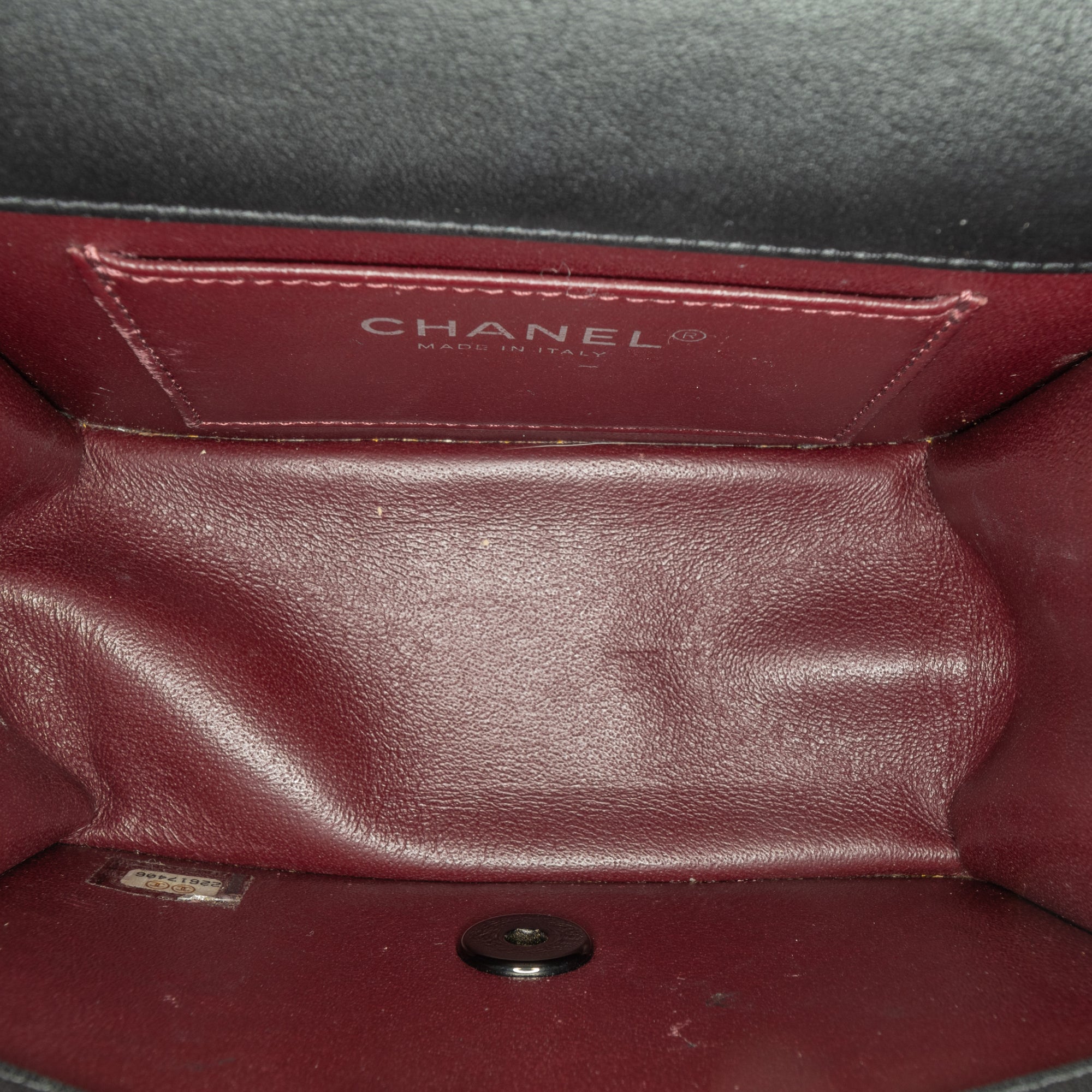 Chanel Mini Calfskin Propeller Flap - image 4