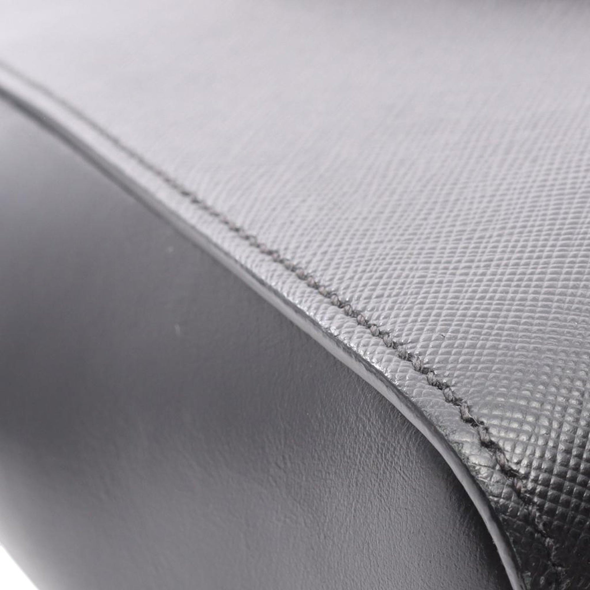 Prada Soft Calf Trimmed Saffiano Lux Open Convertible Tote - image 5