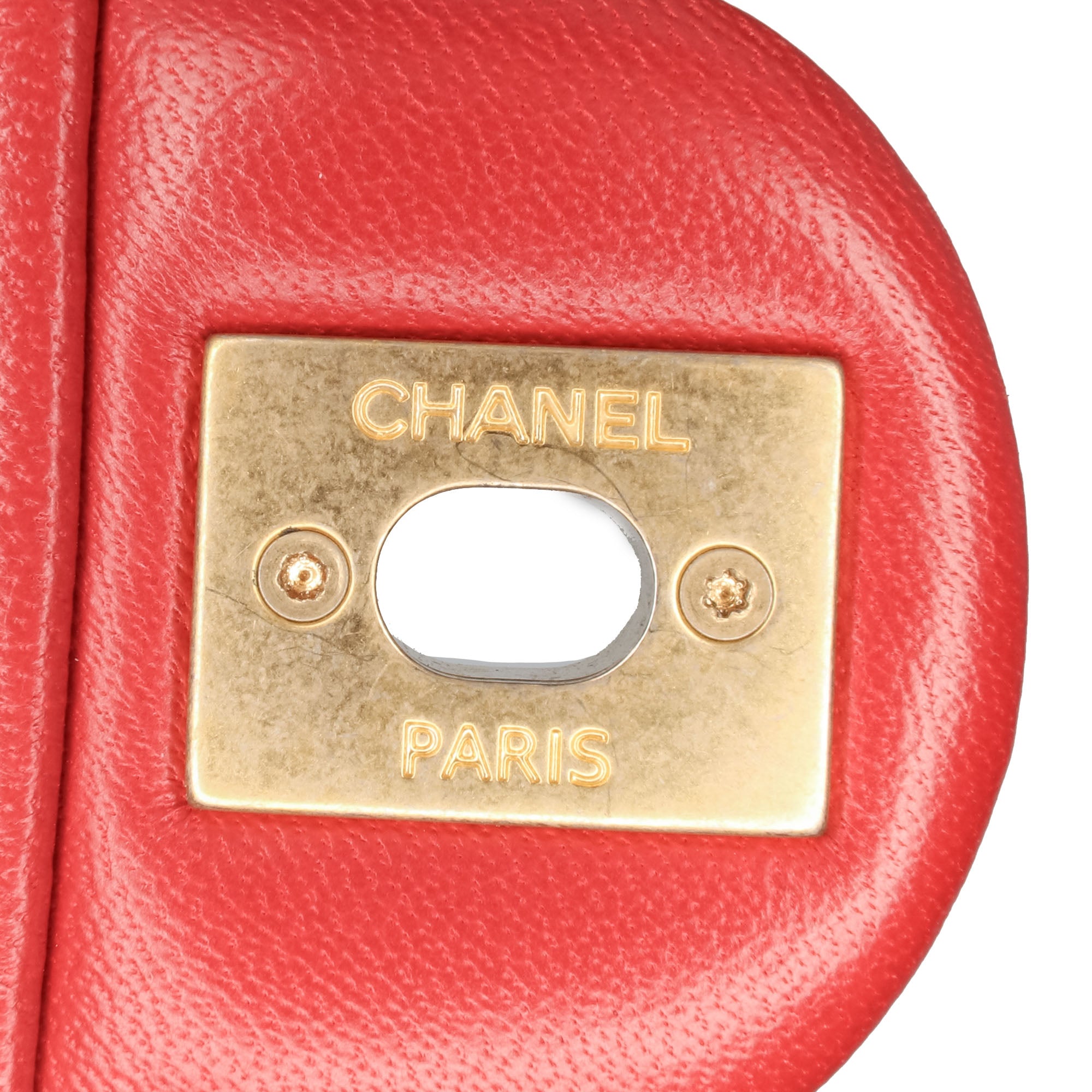 Chanel Small Quilted Lambskin Chain Link Flap - image 9