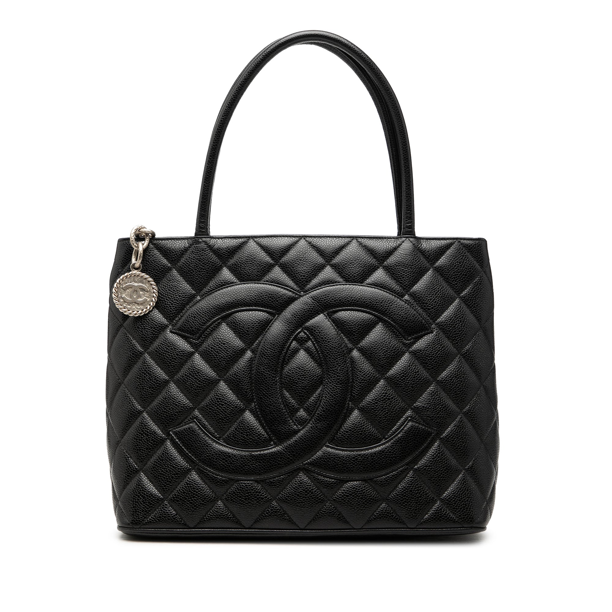 Chanel Caviar Medallion Tote - image 1