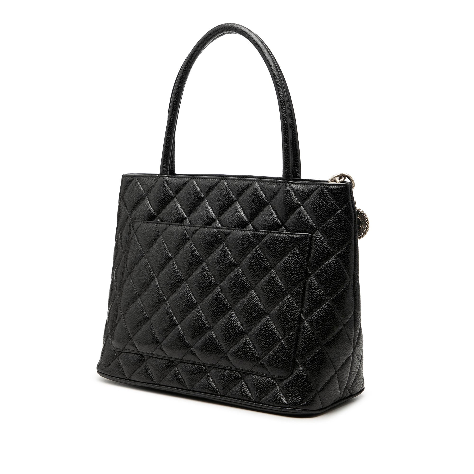Chanel Caviar Medallion Tote - image 2