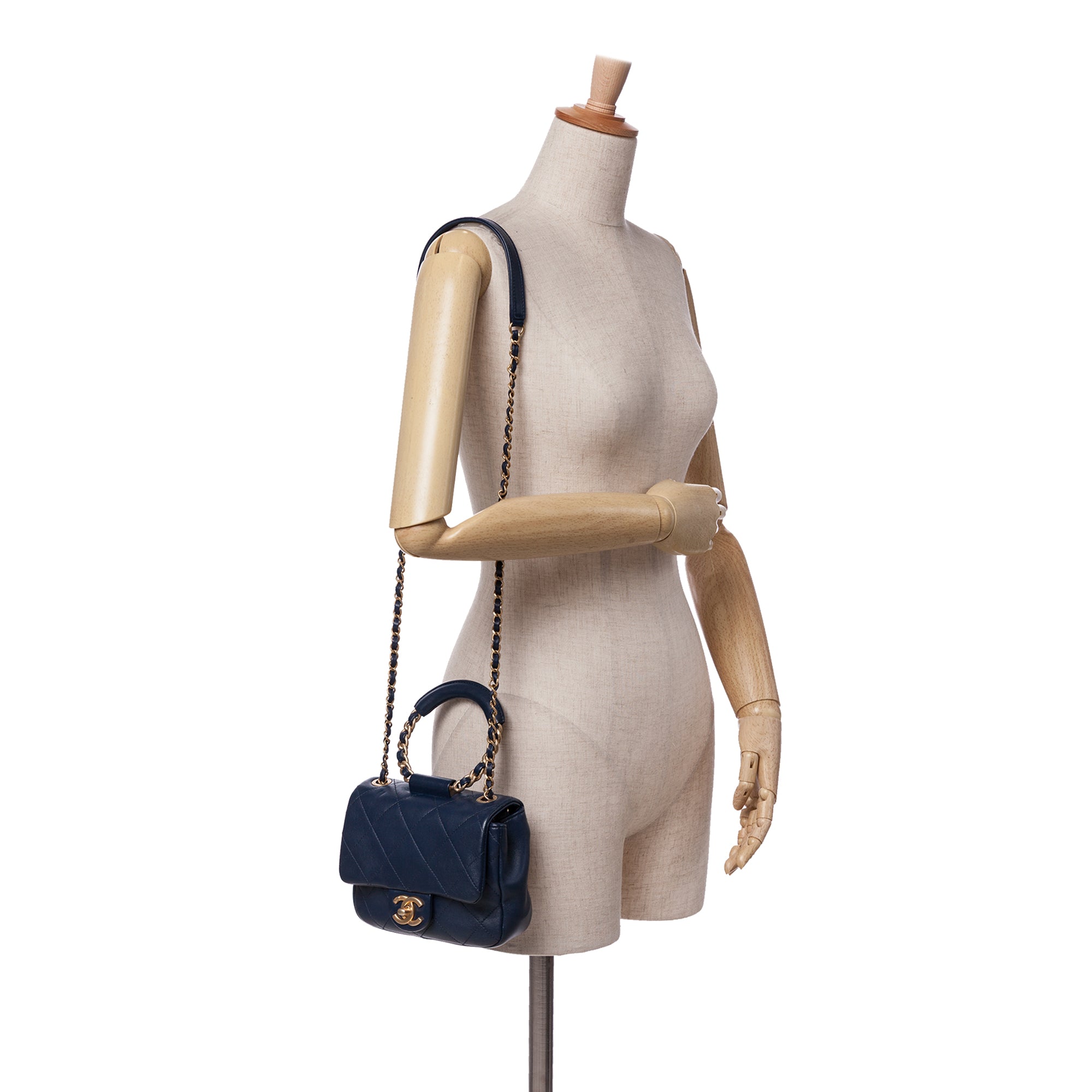 Chanel Mini Lambskin In The Loop Flap - image 10