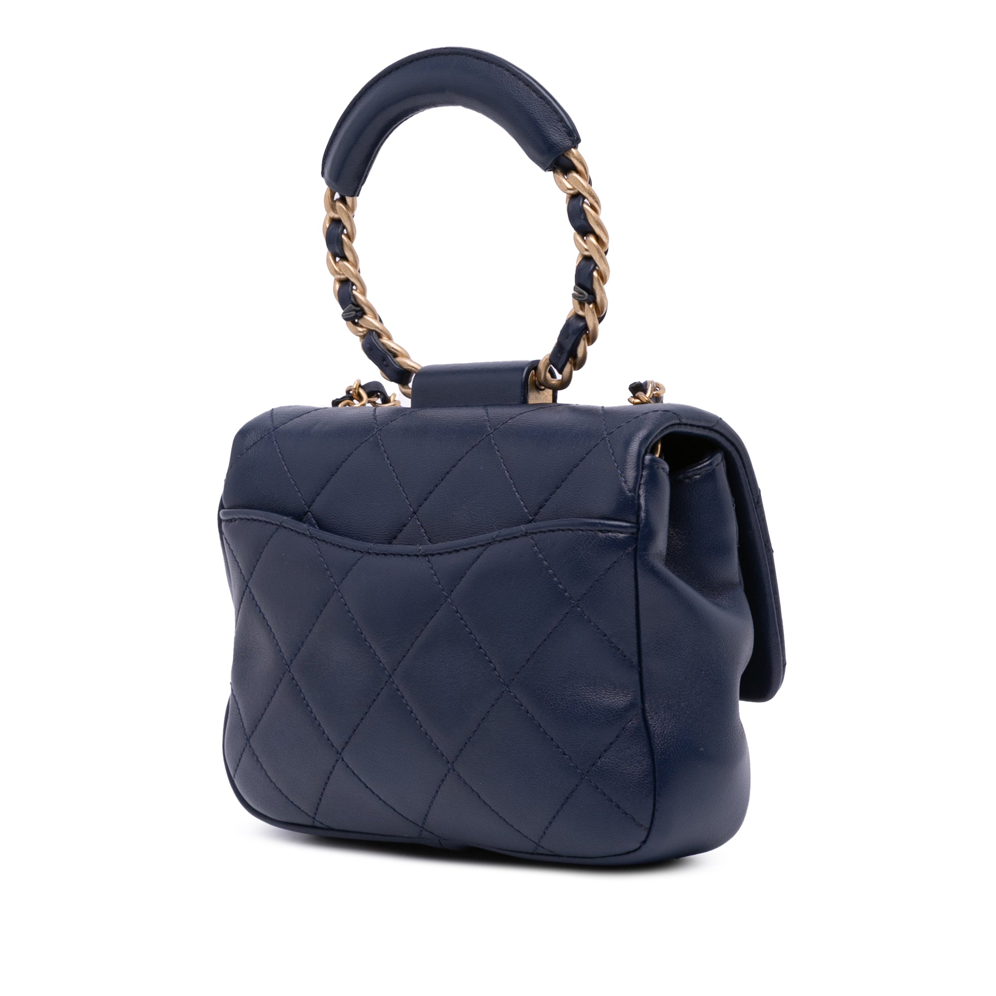 Chanel Mini Lambskin In The Loop Flap - image 2