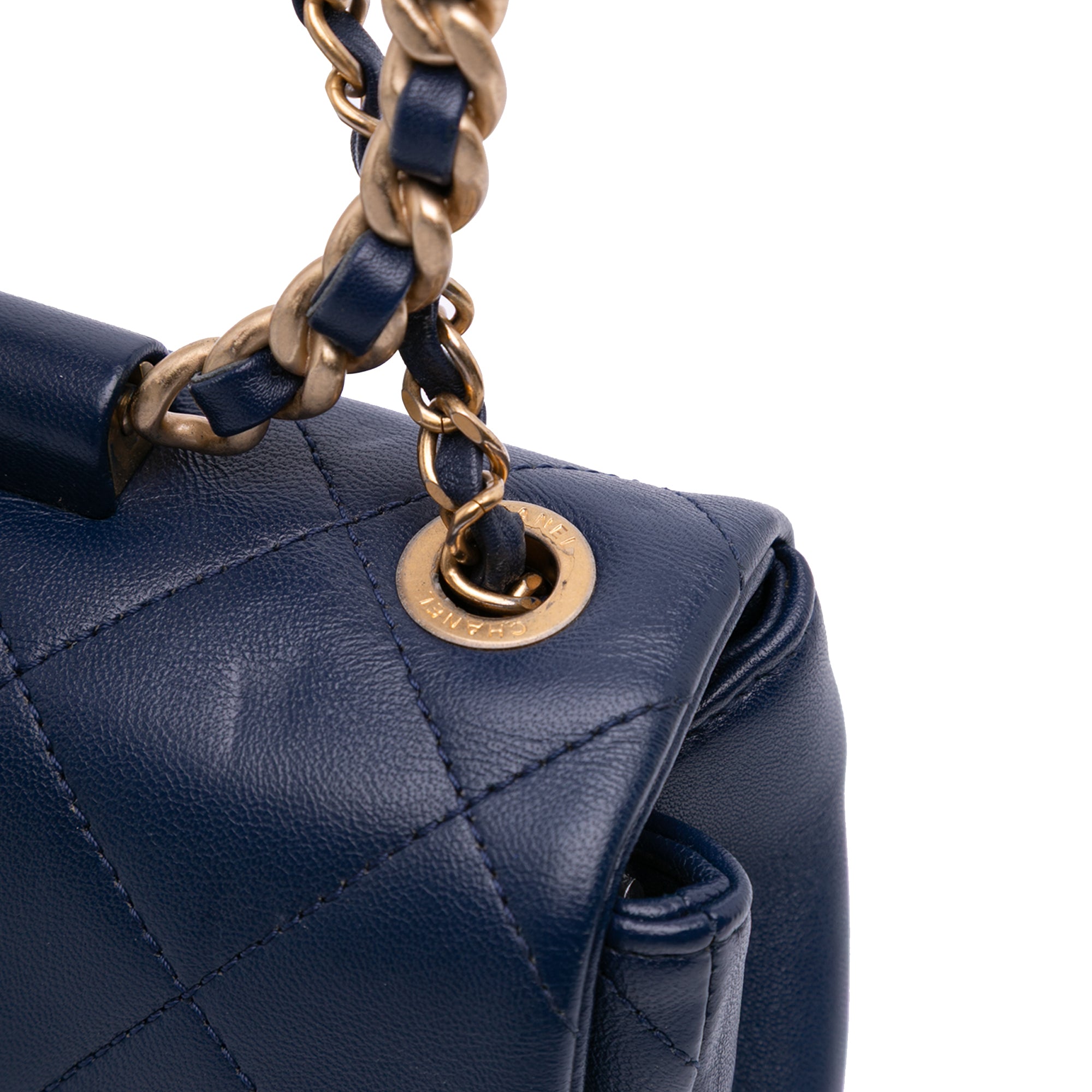 Chanel Mini Lambskin In The Loop Flap - image 7