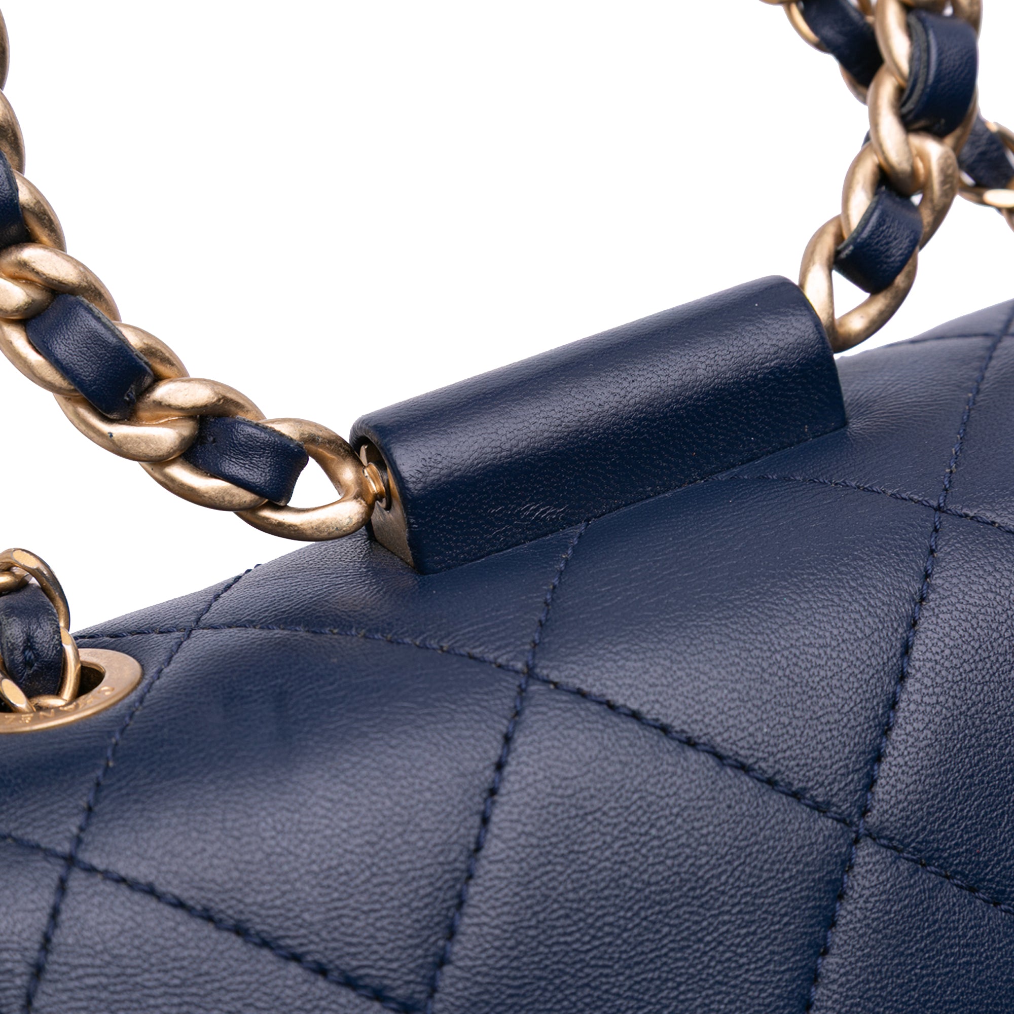 Chanel Mini Lambskin In The Loop Flap - image 8