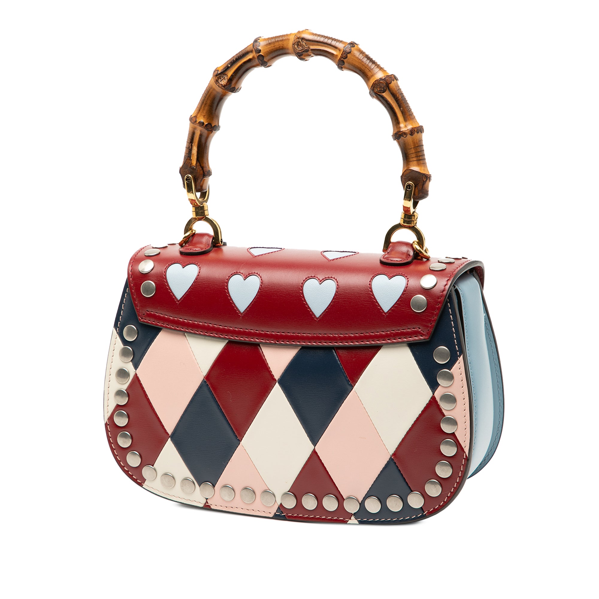 Gucci Small Calfskin Bamboo Lovelight 1947 Top Handle Bag - image 2