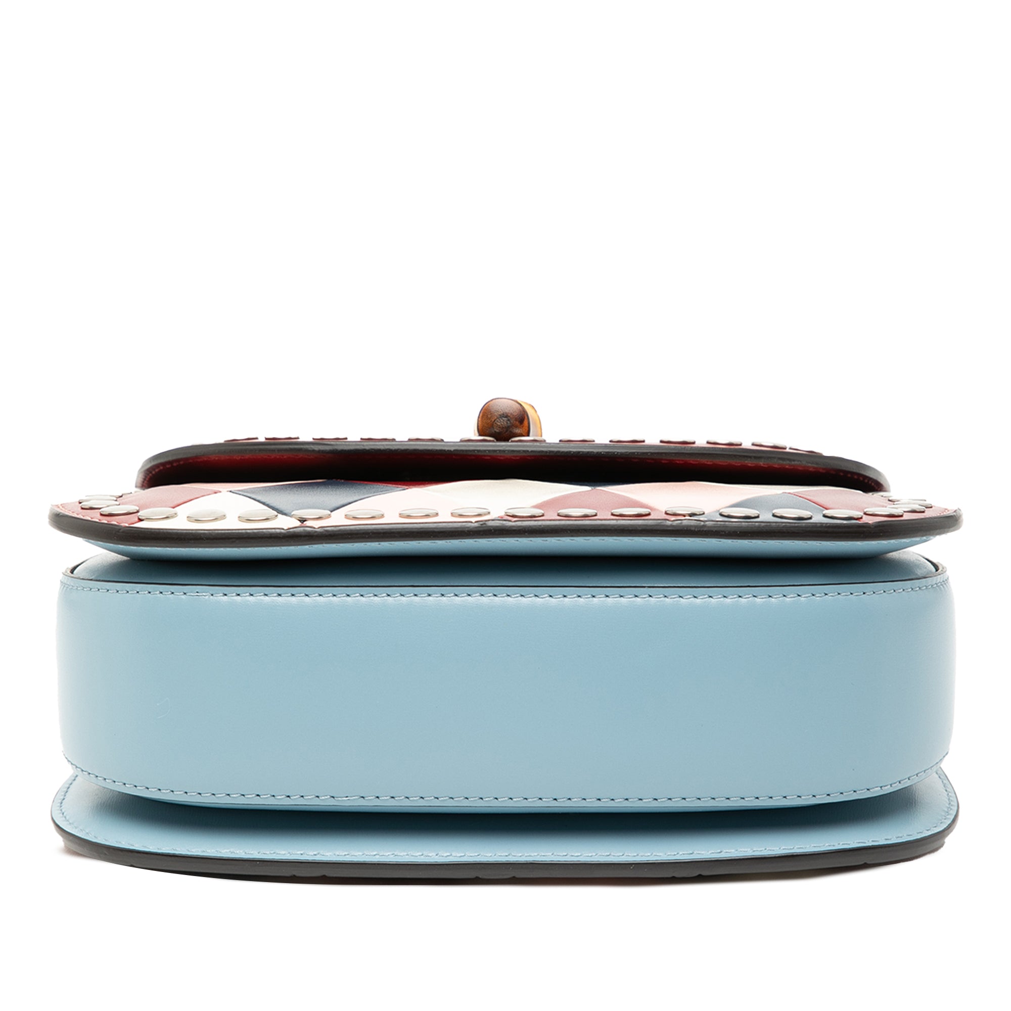 Gucci Small Calfskin Bamboo Lovelight 1947 Top Handle Bag - image 3