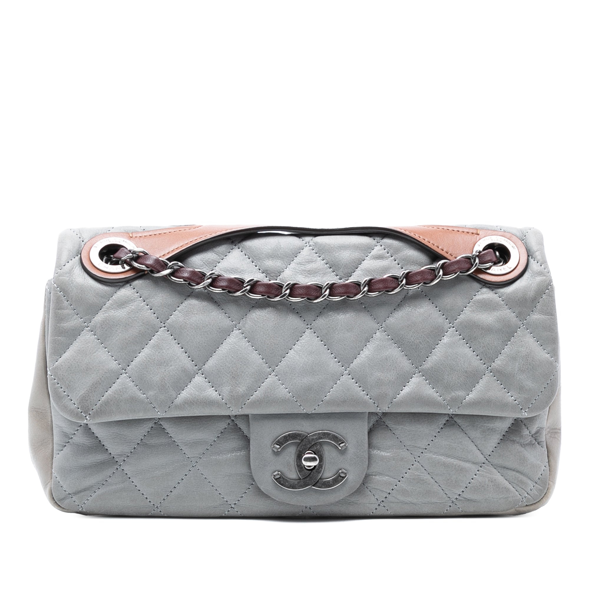 Chanel Medium Iridescent Calfskin In The Mix Flap - image 1