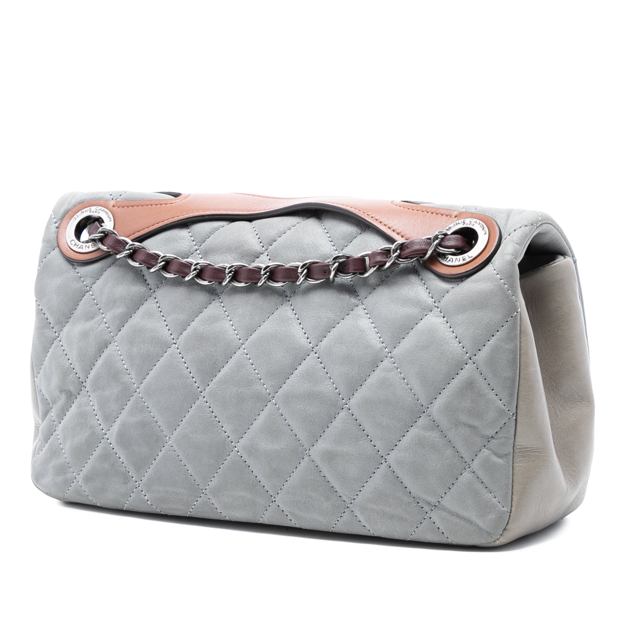 Chanel Medium Iridescent Calfskin In The Mix Flap - image 2