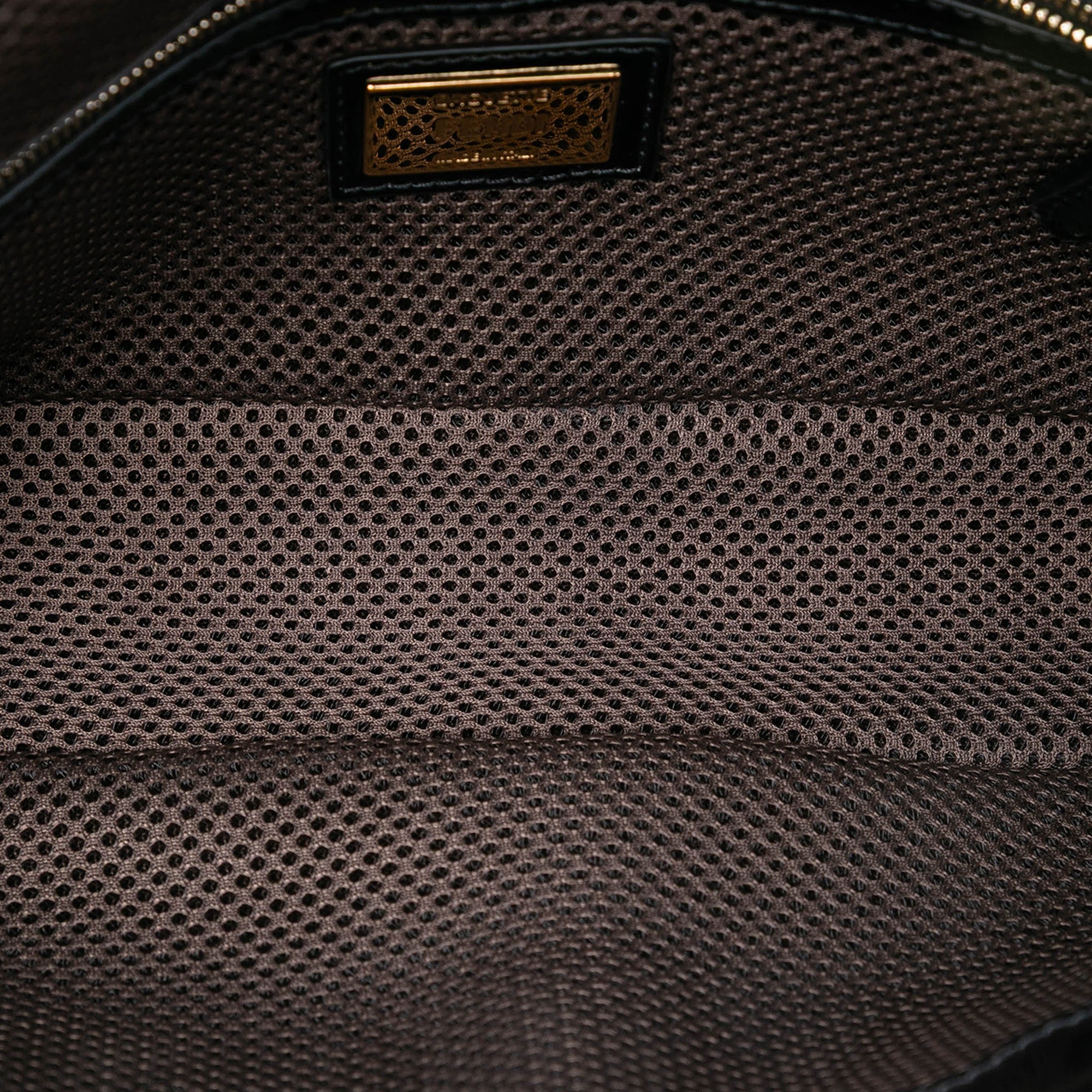 Fendi Medium Zucca Embossed Patent Baguette Satchel - image 4