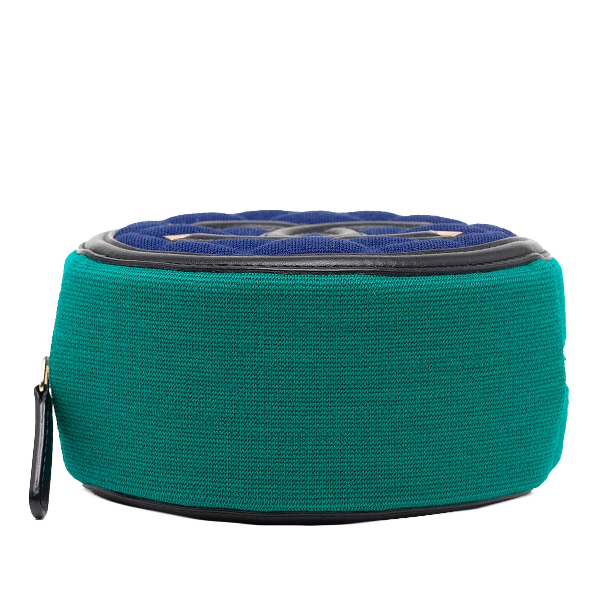 Chanel Tricolor Jersey CC Filigree Round Crossbody - image 3