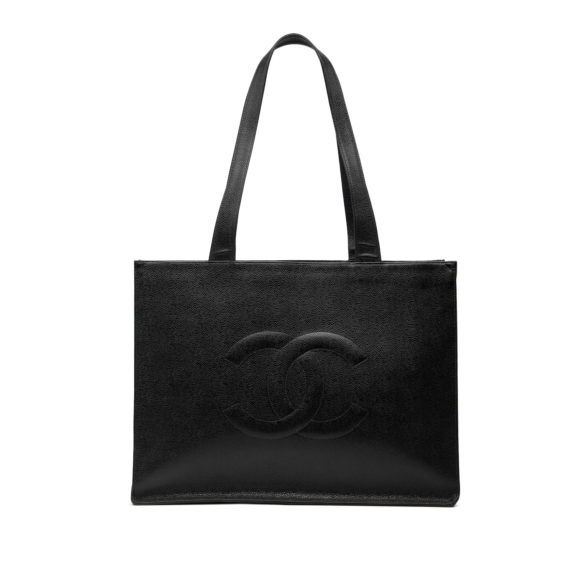 Chanel CC Caviar Tote - image 1