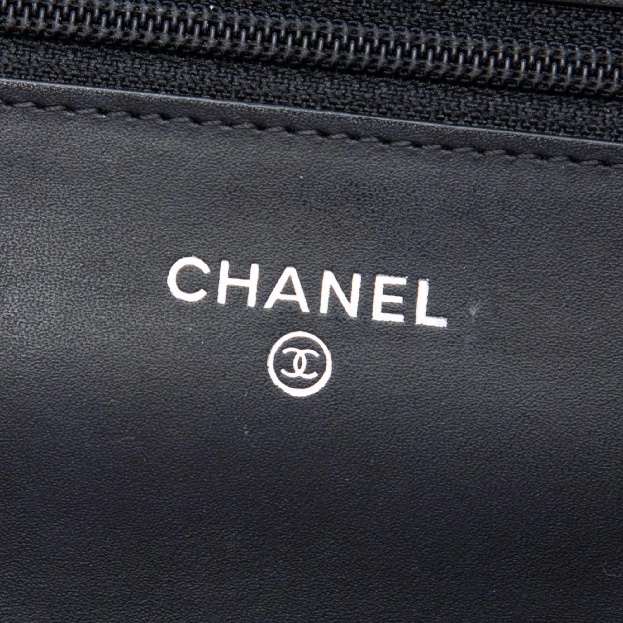 Chanel Quilted Lambskin Cambon Ligne Wallet On Chain - image 5