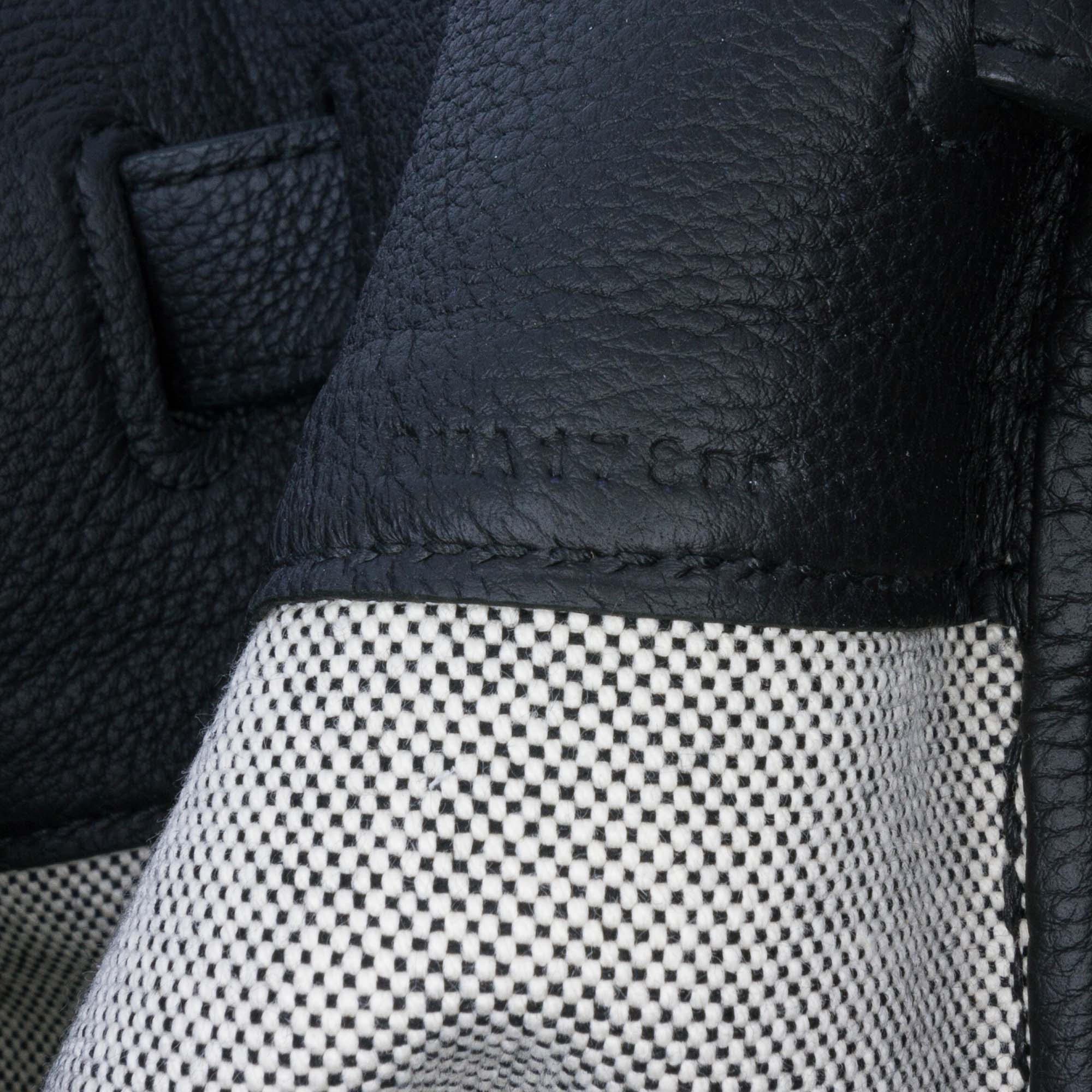 Hermès Toile Criss and Evercolor HAC Birkin 40 - image 5