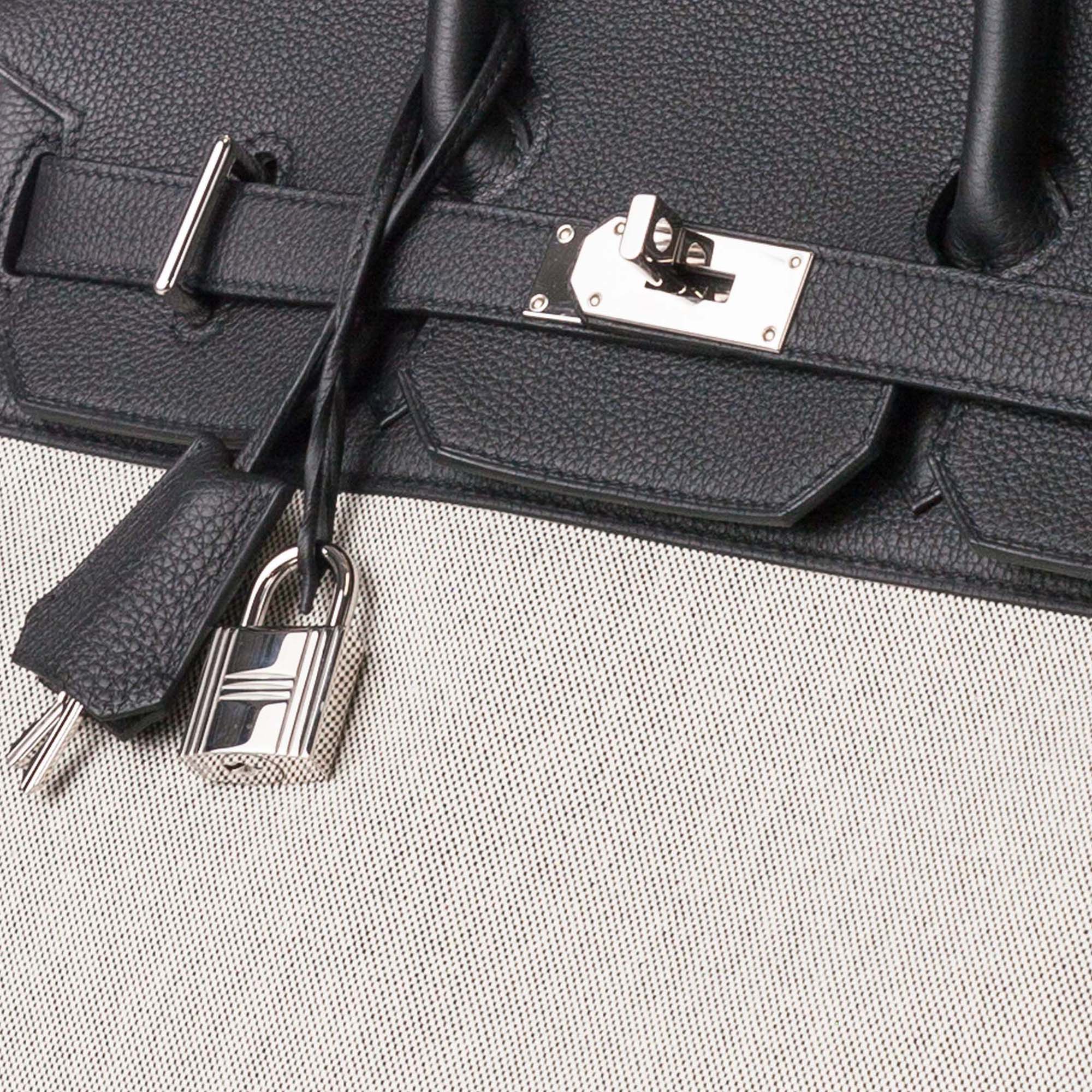 Hermès Toile Criss and Evercolor HAC Birkin 40 - image 8