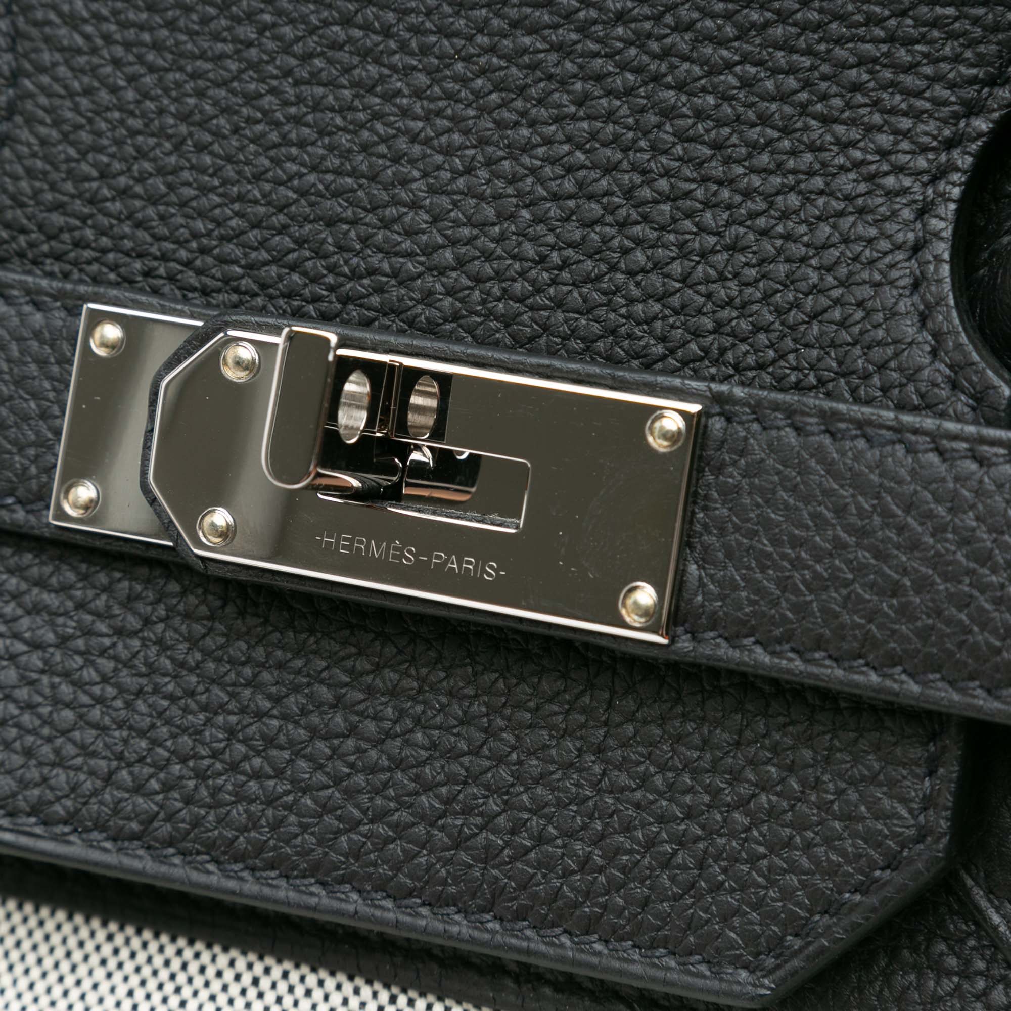 Hermès Toile Criss and Evercolor HAC Birkin 40 - image 9